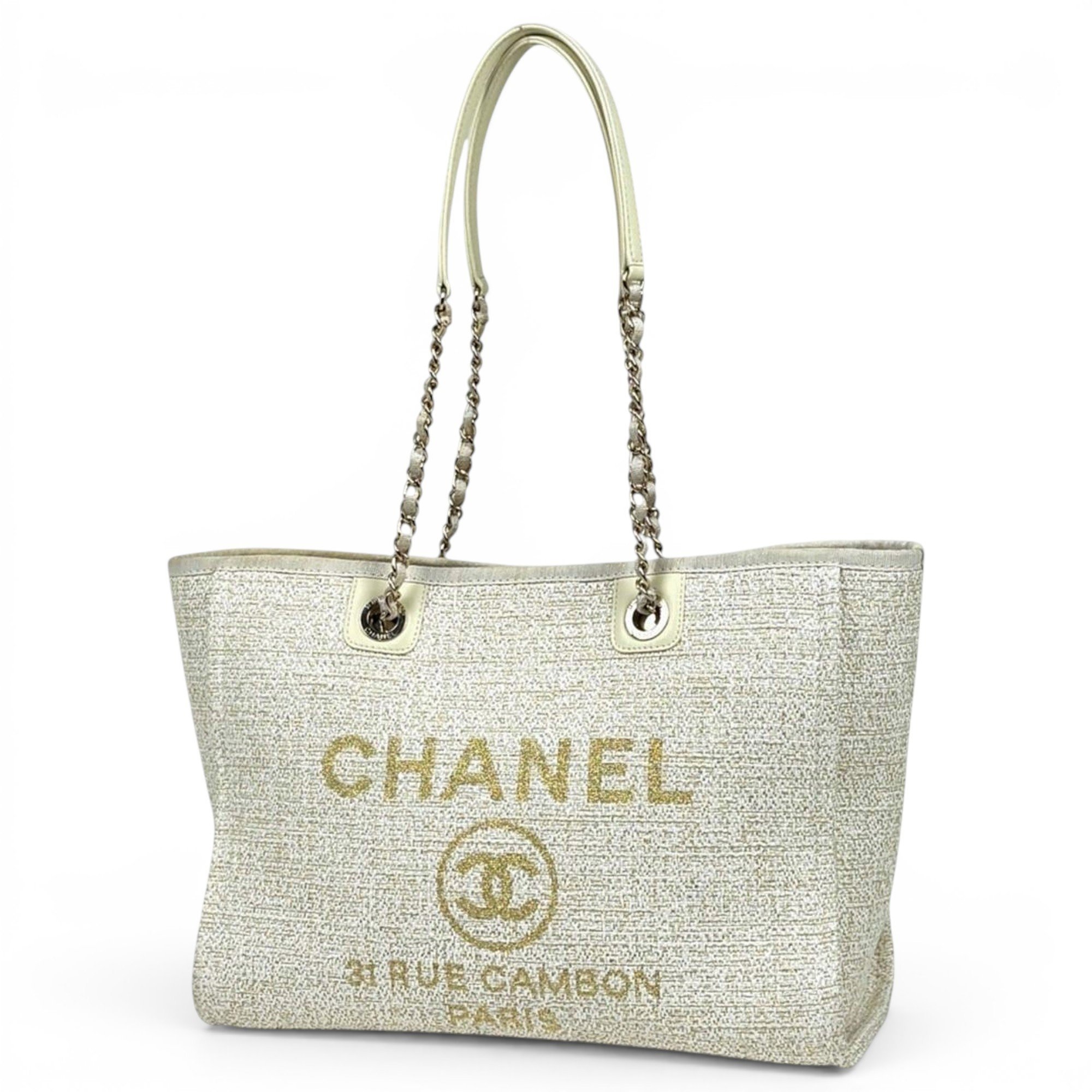 Deauville leather tote