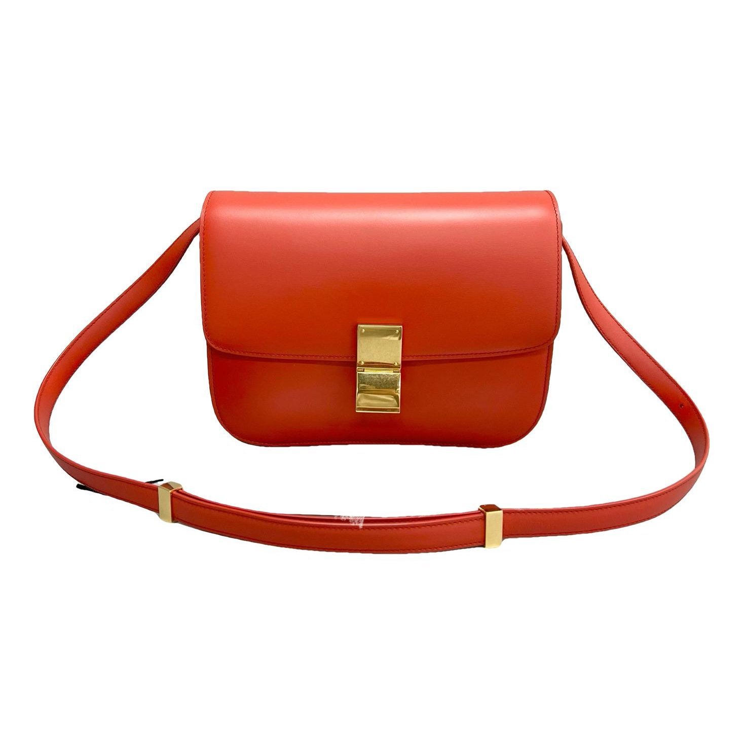 Classic leather handbag