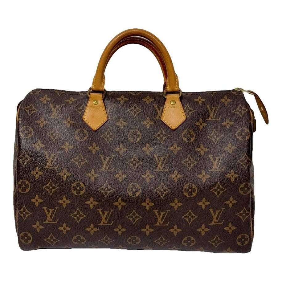 Speedy leather handbag
