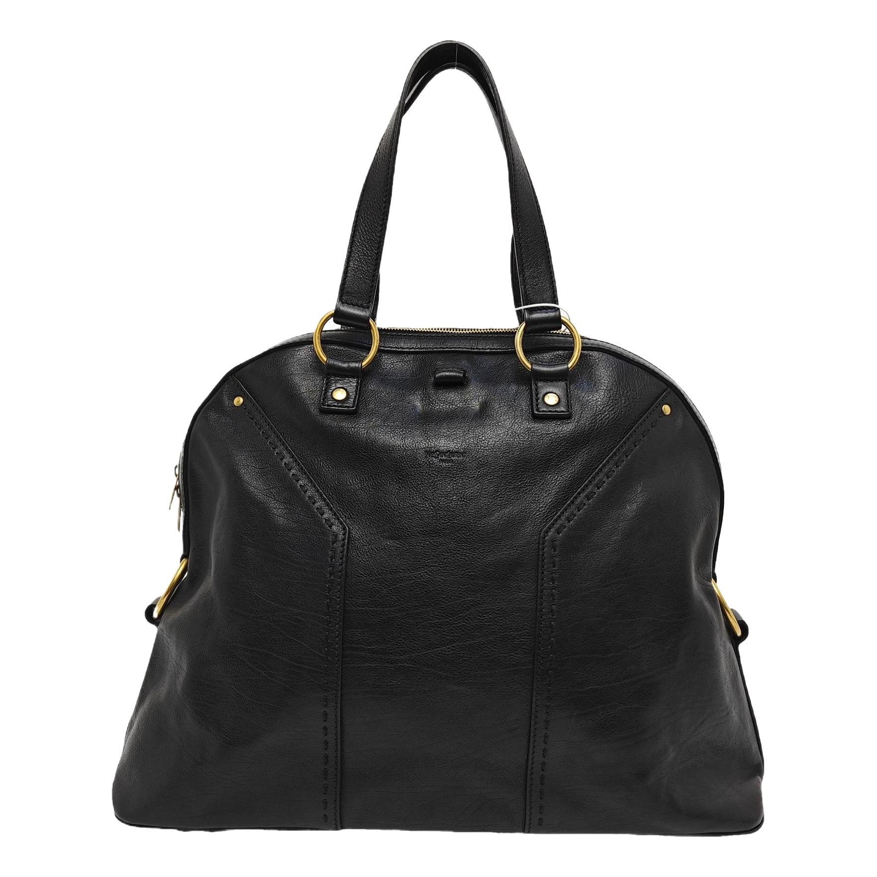 Leather tote