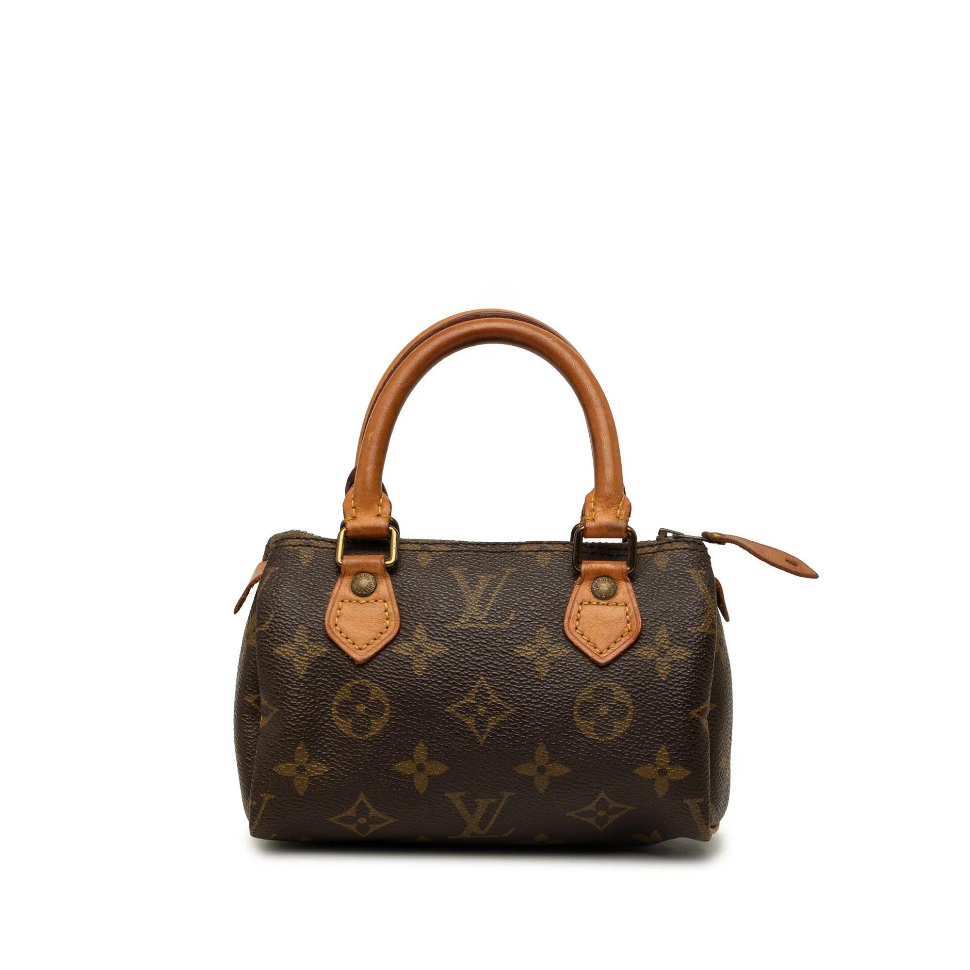 Speedy leather handbag
