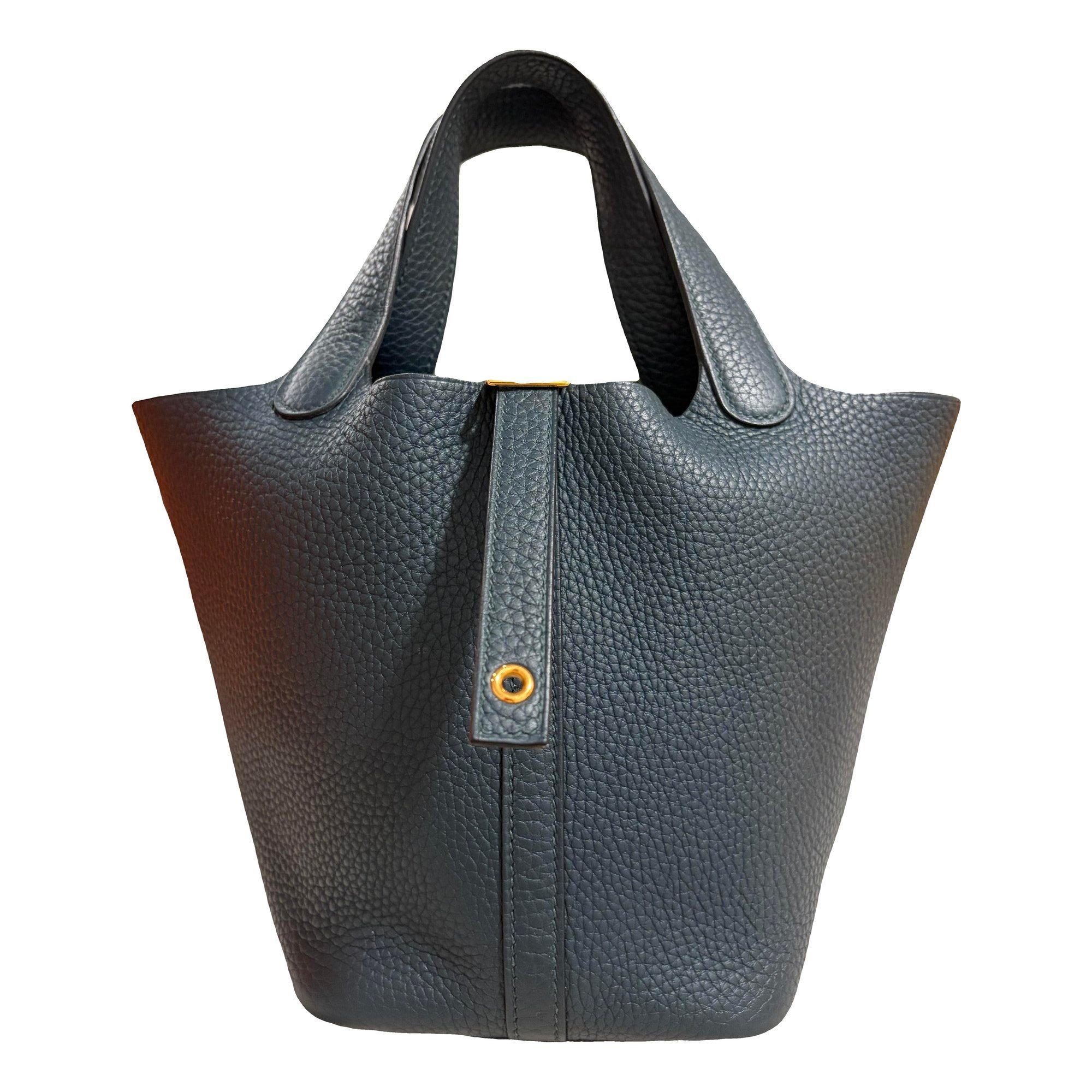Hermes Picotin 18 Handbag Clemence Leather