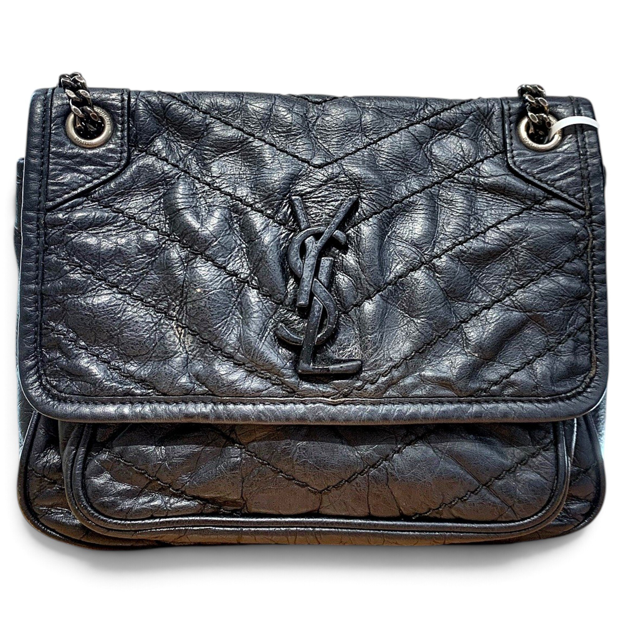 Niki leather crossbody bag