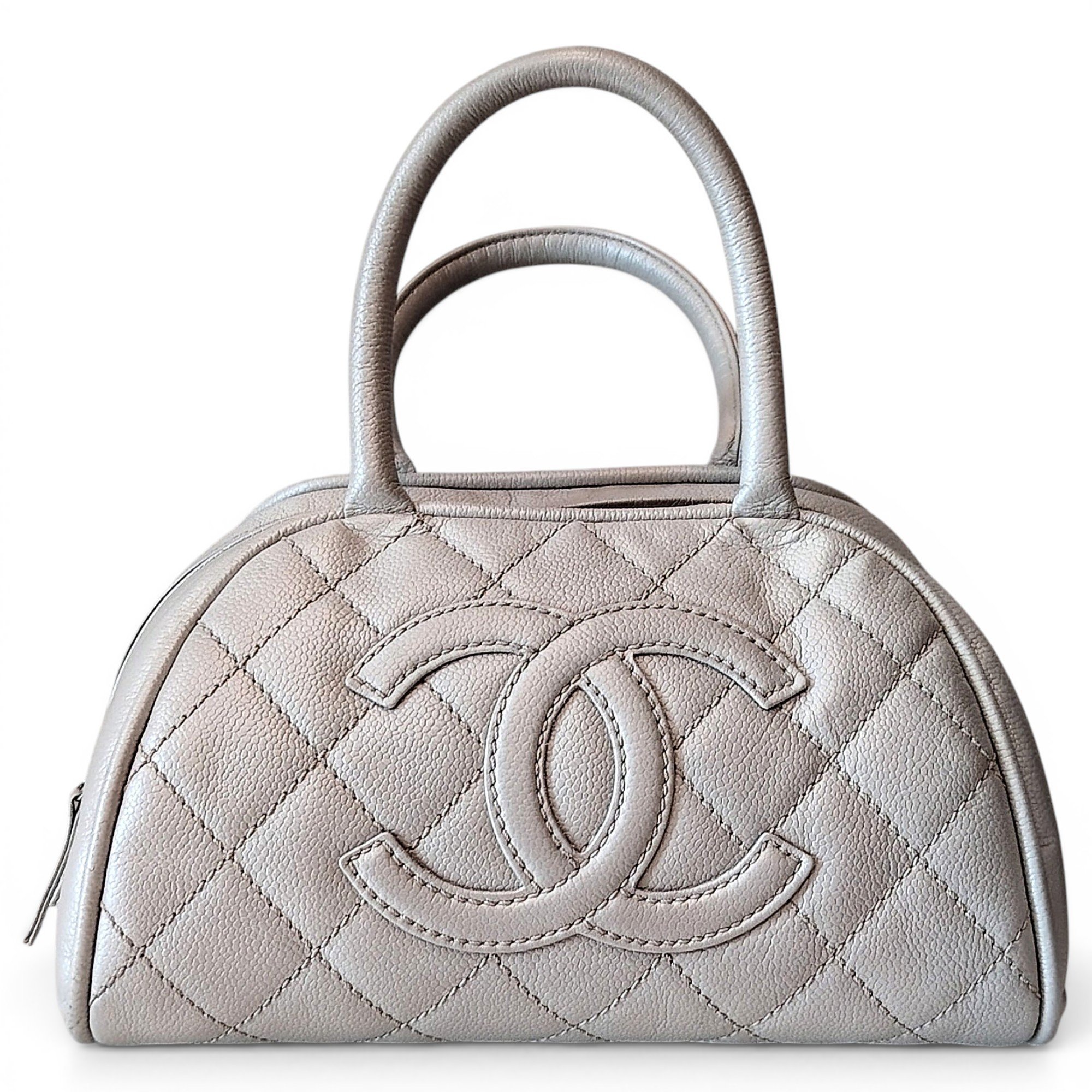 Bowling Bag leather handbag