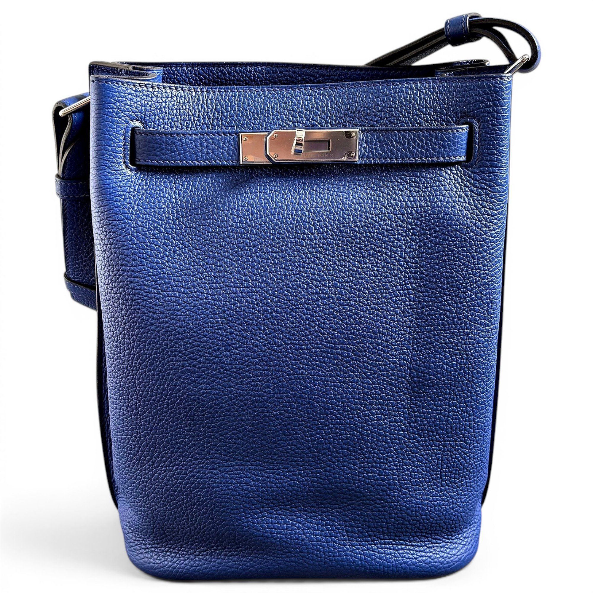 So Kelly leather handbag