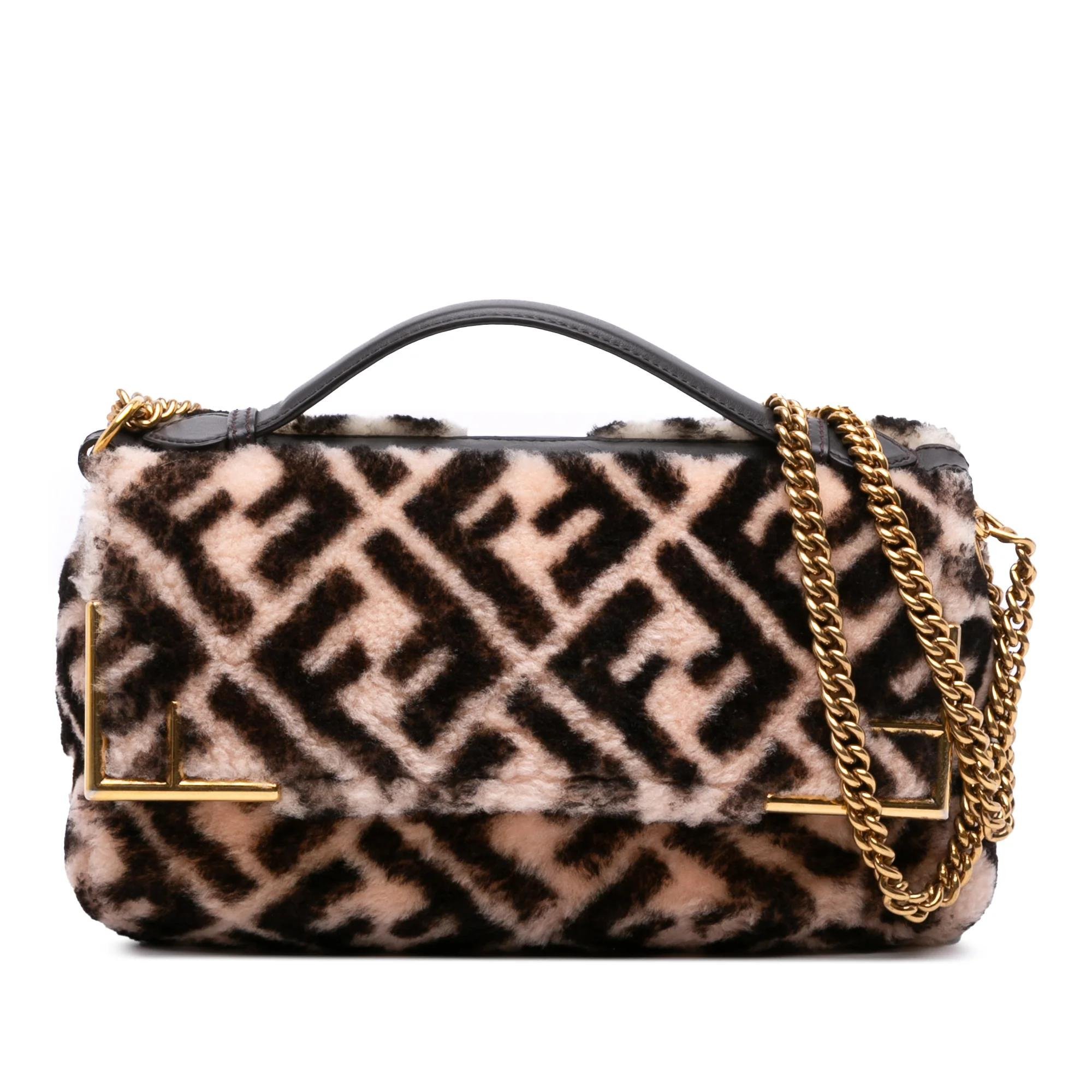 Fendi Baguette pony-style calfskin handbag