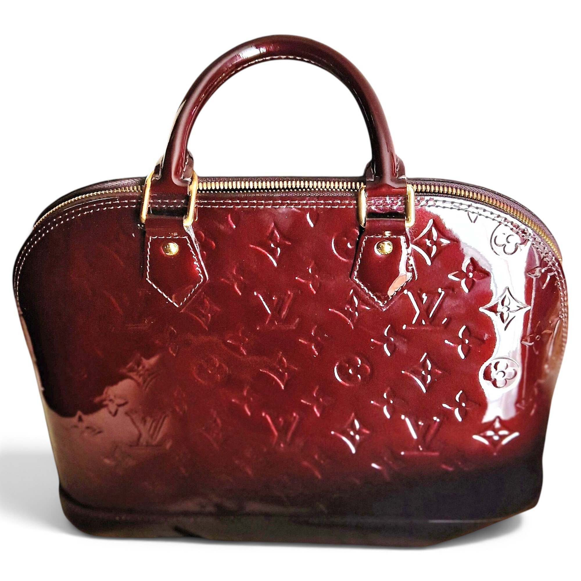Alma patent leather handbag