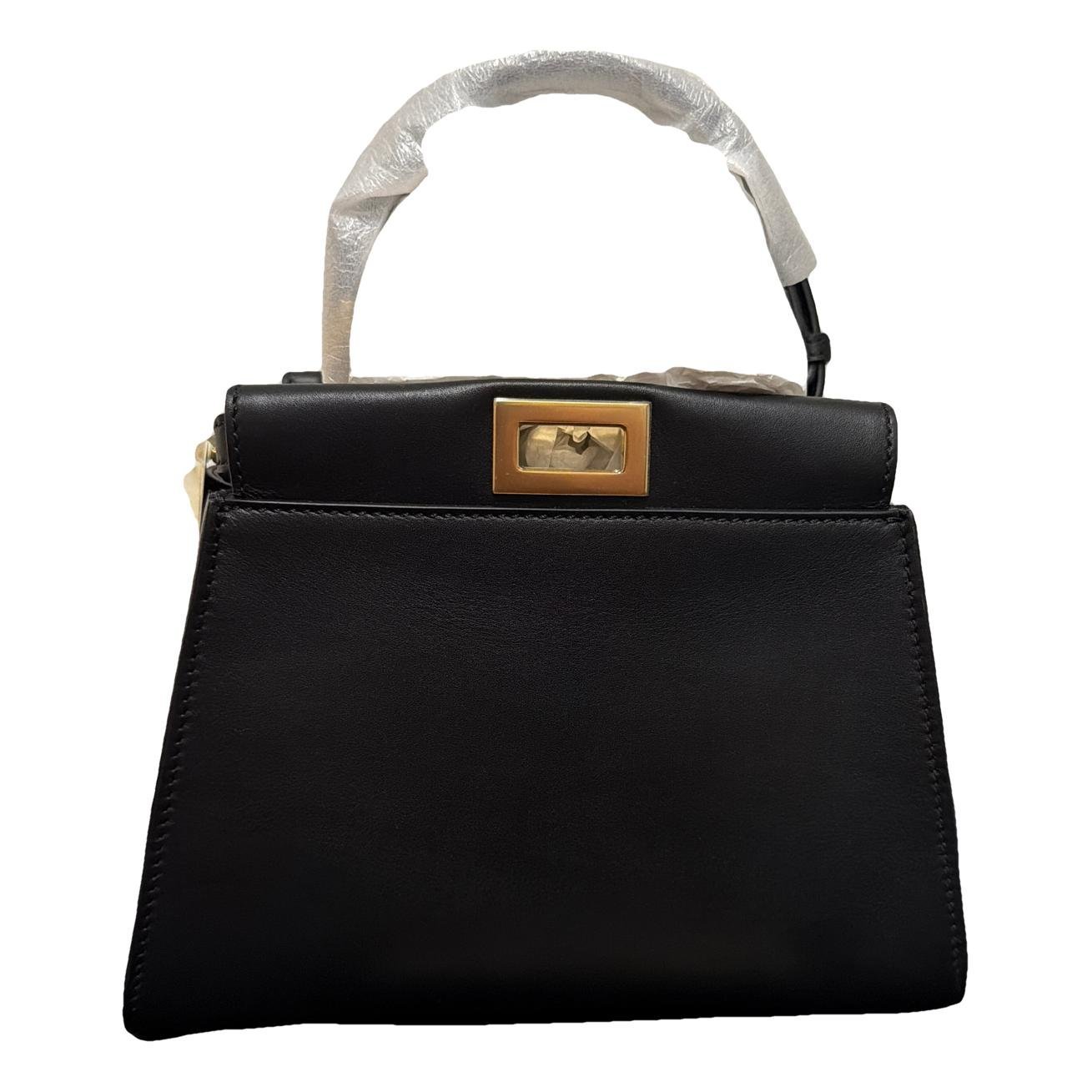 Peekaboo leather handbag