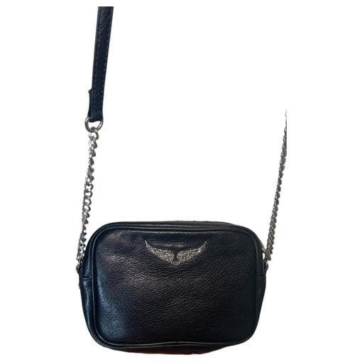 Rock leather crossbody bag