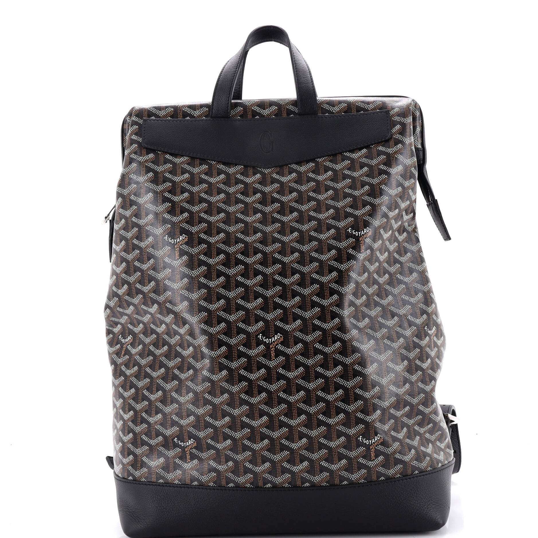 Leather backpack