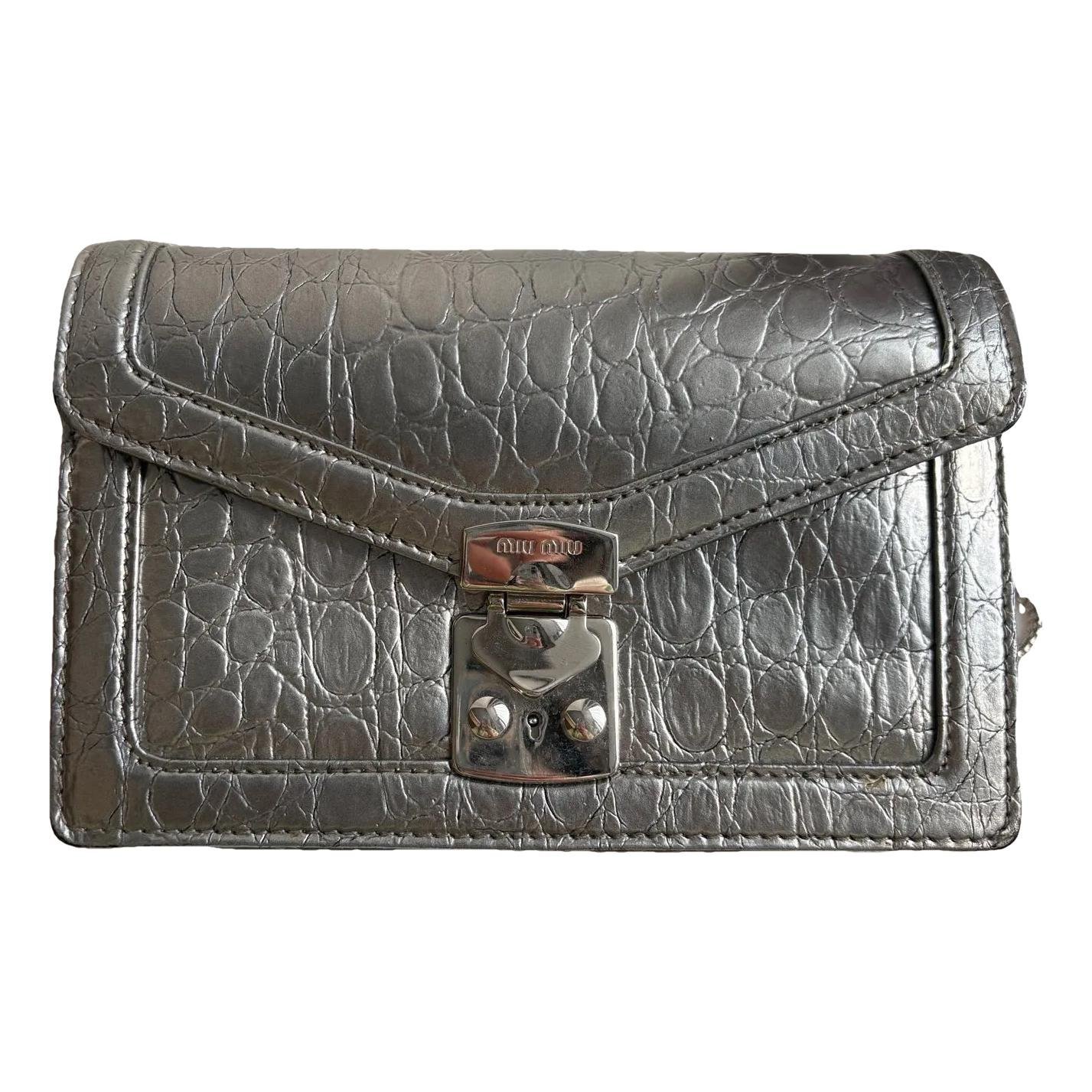 Miu Miu Miu Confidential leather crossbody bag