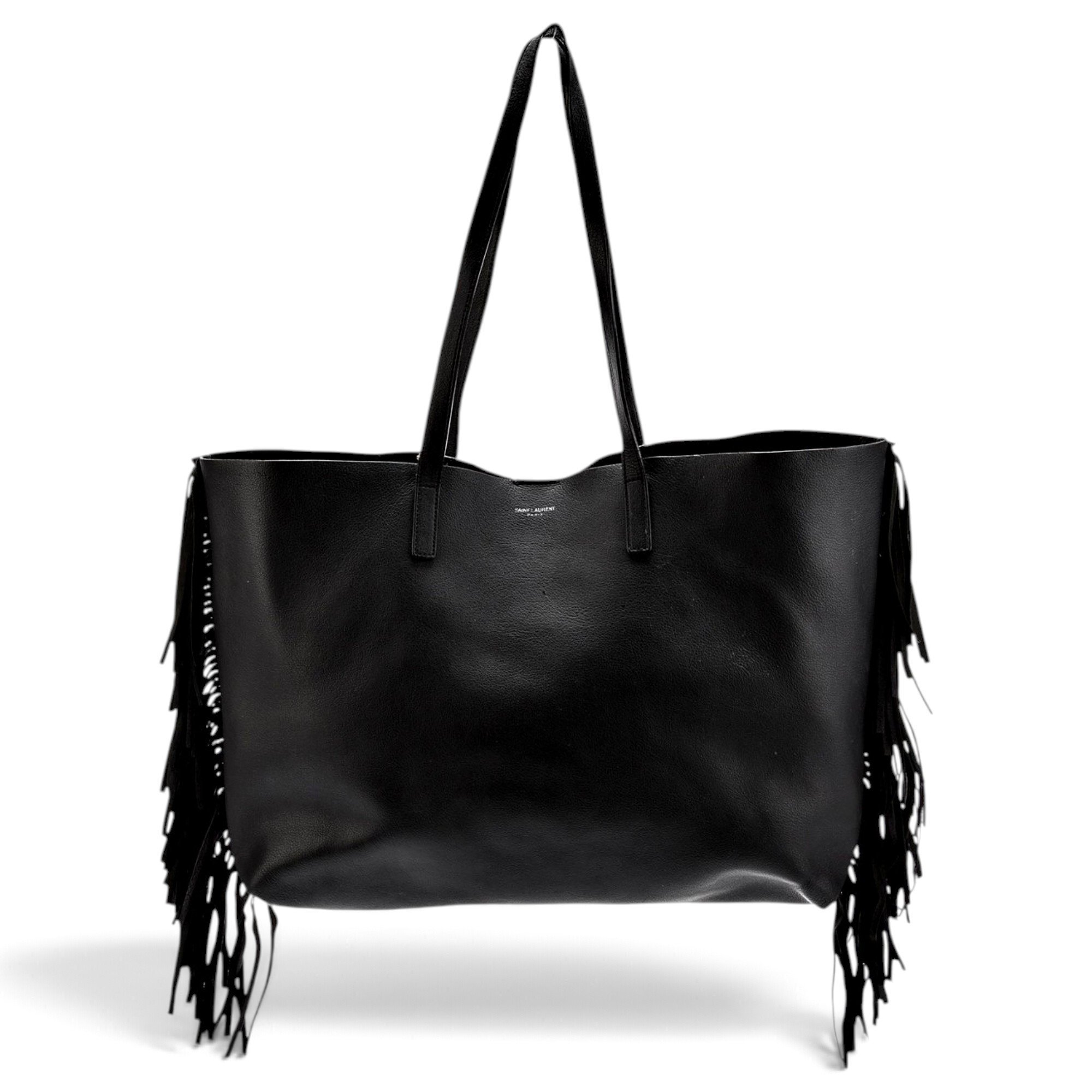 Shopping leather tote