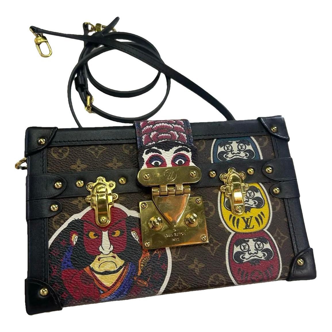 Petite Malle vinyl handbag