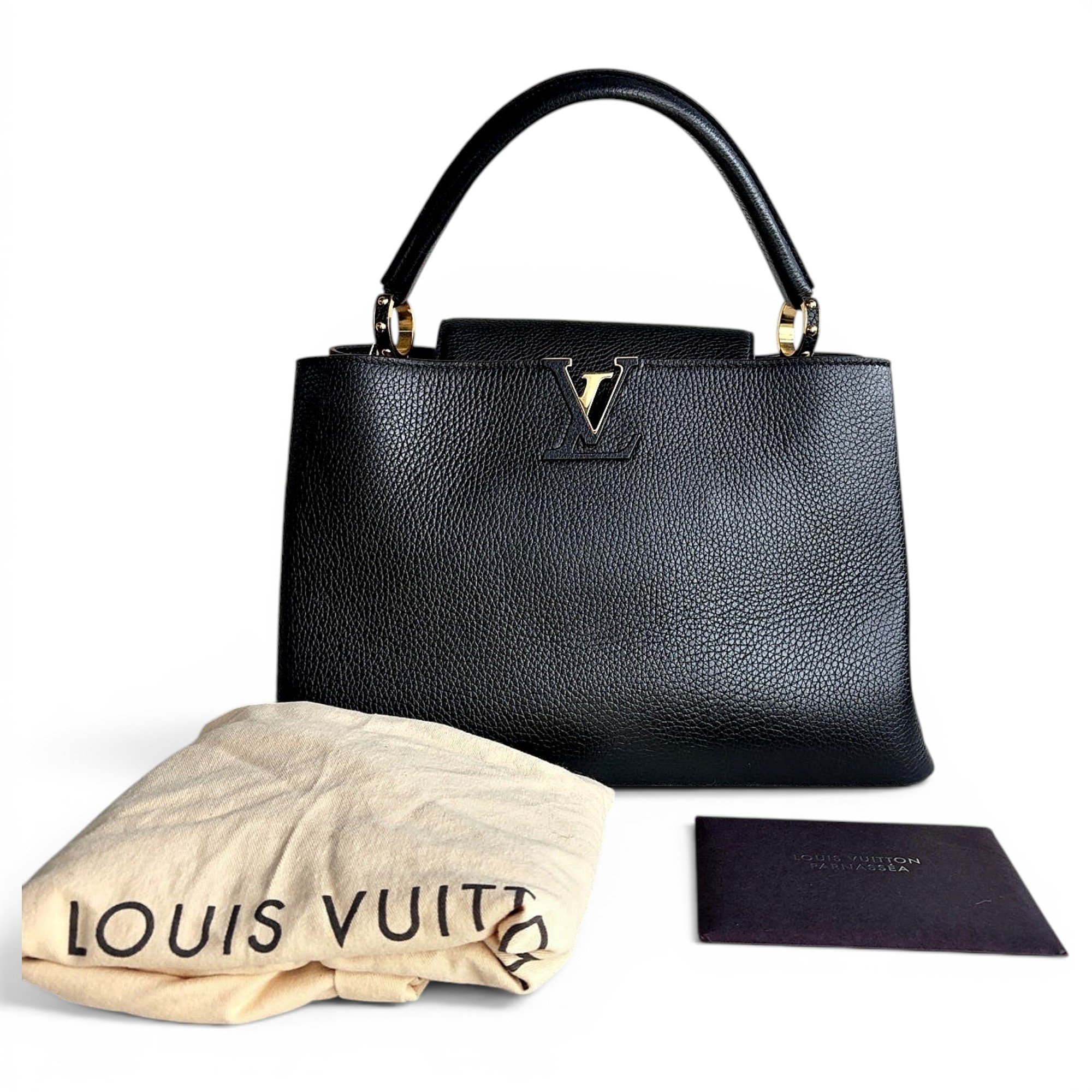 Capucines leather handbag
