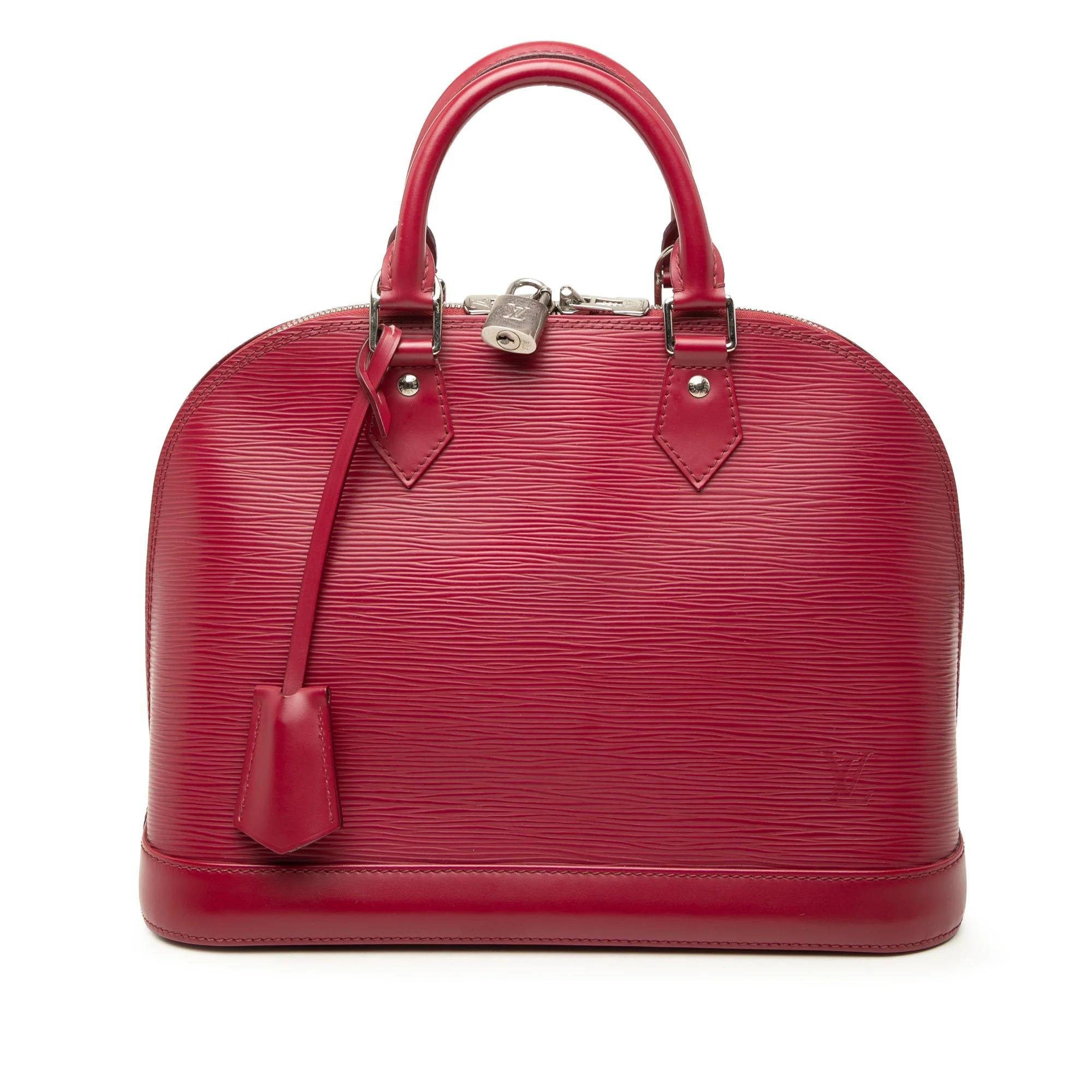 Alma leather handbag
