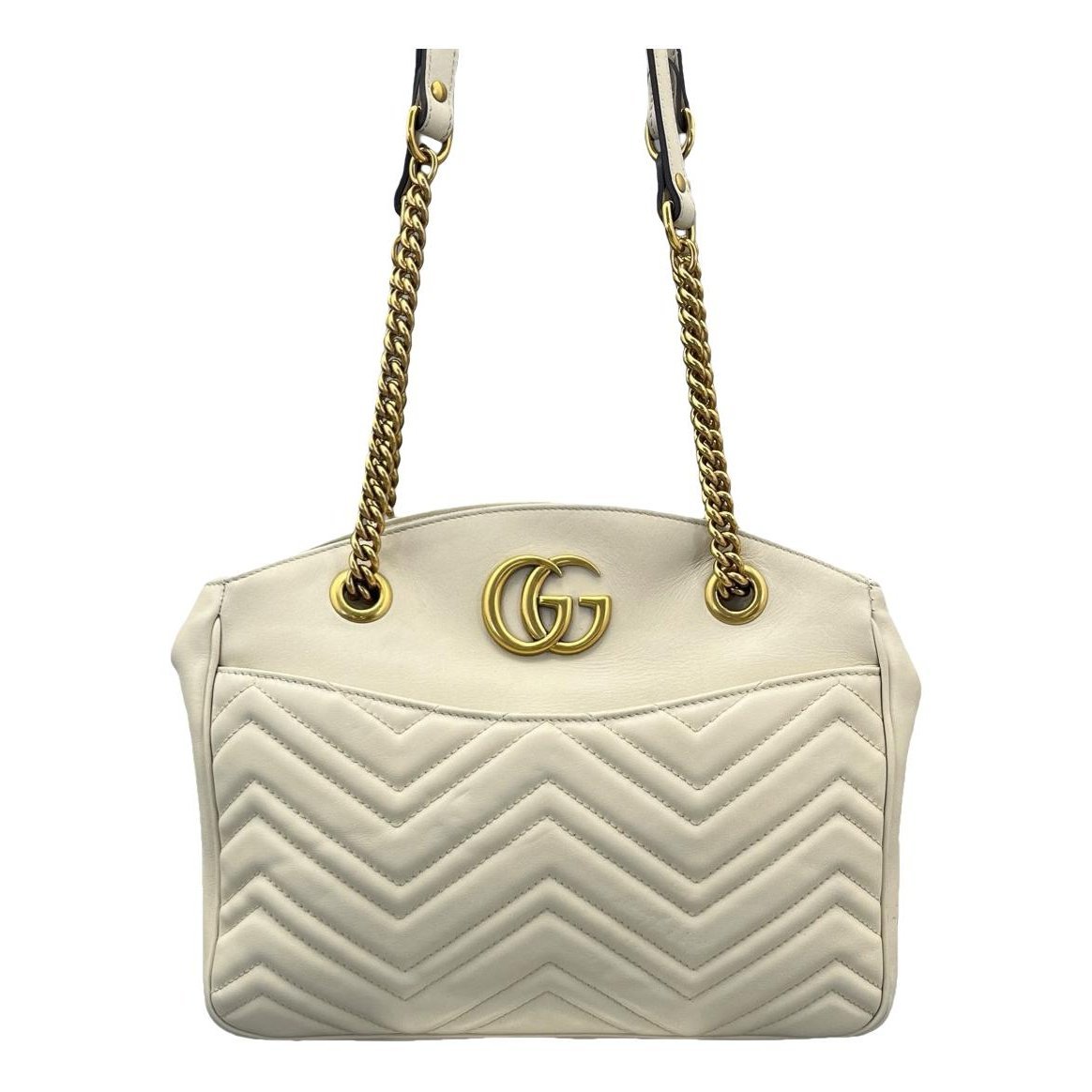 GG Marmont Flap leather handbag