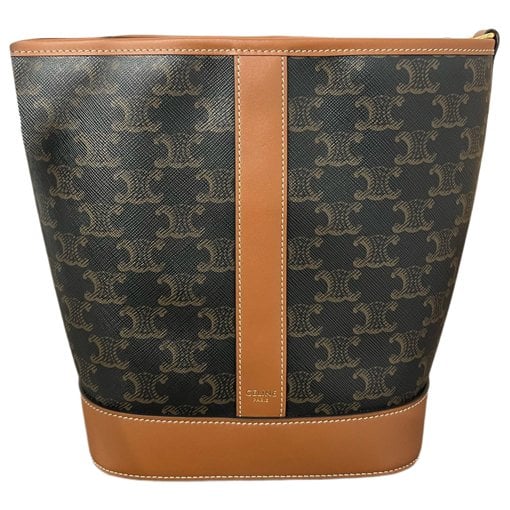 SAC SEAU leather handbag