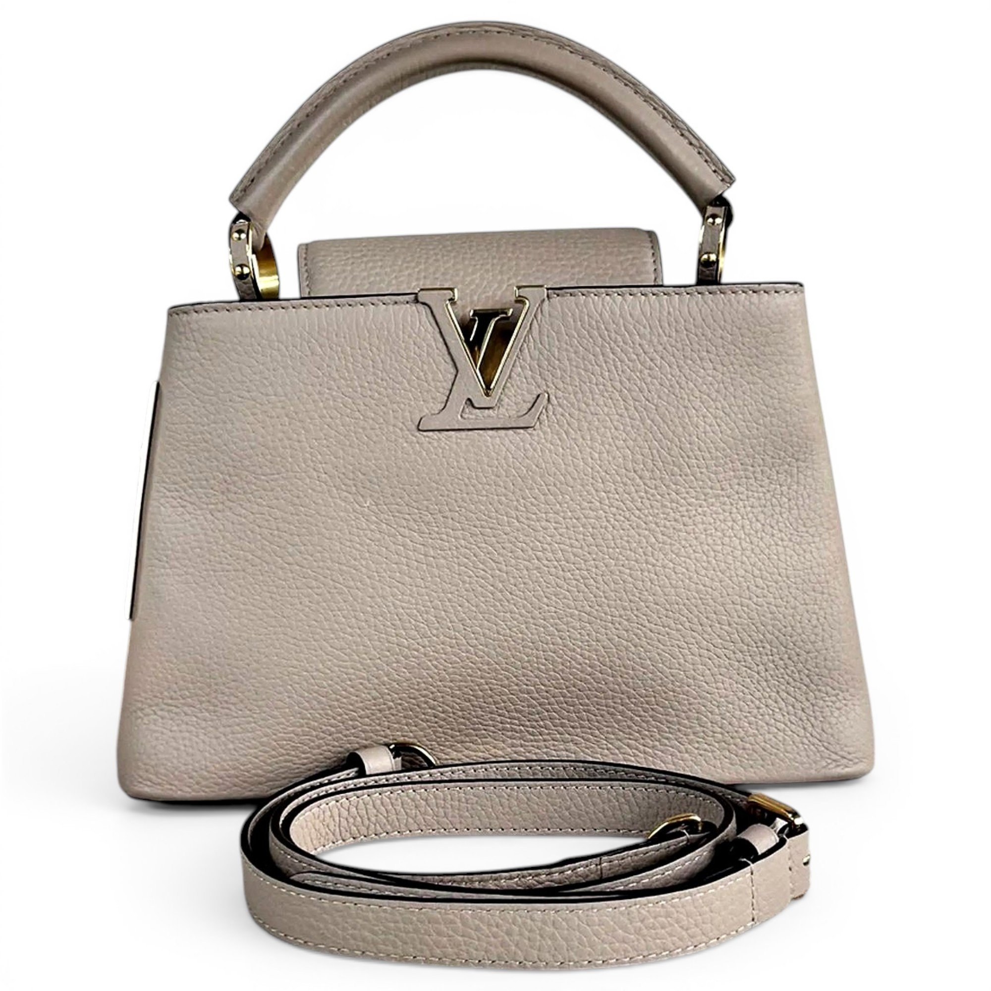 Capucines leather handbag