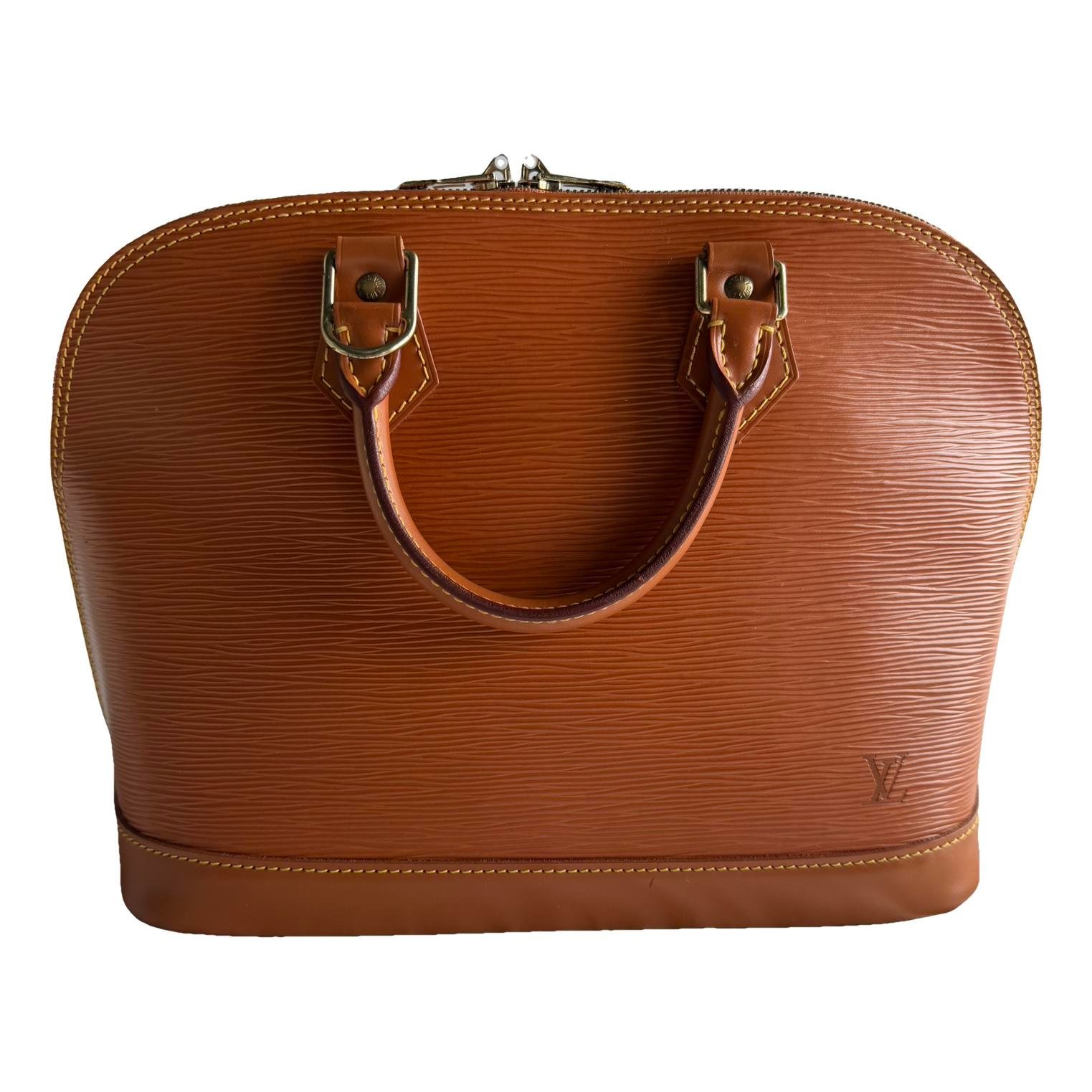 Alma leather handbag