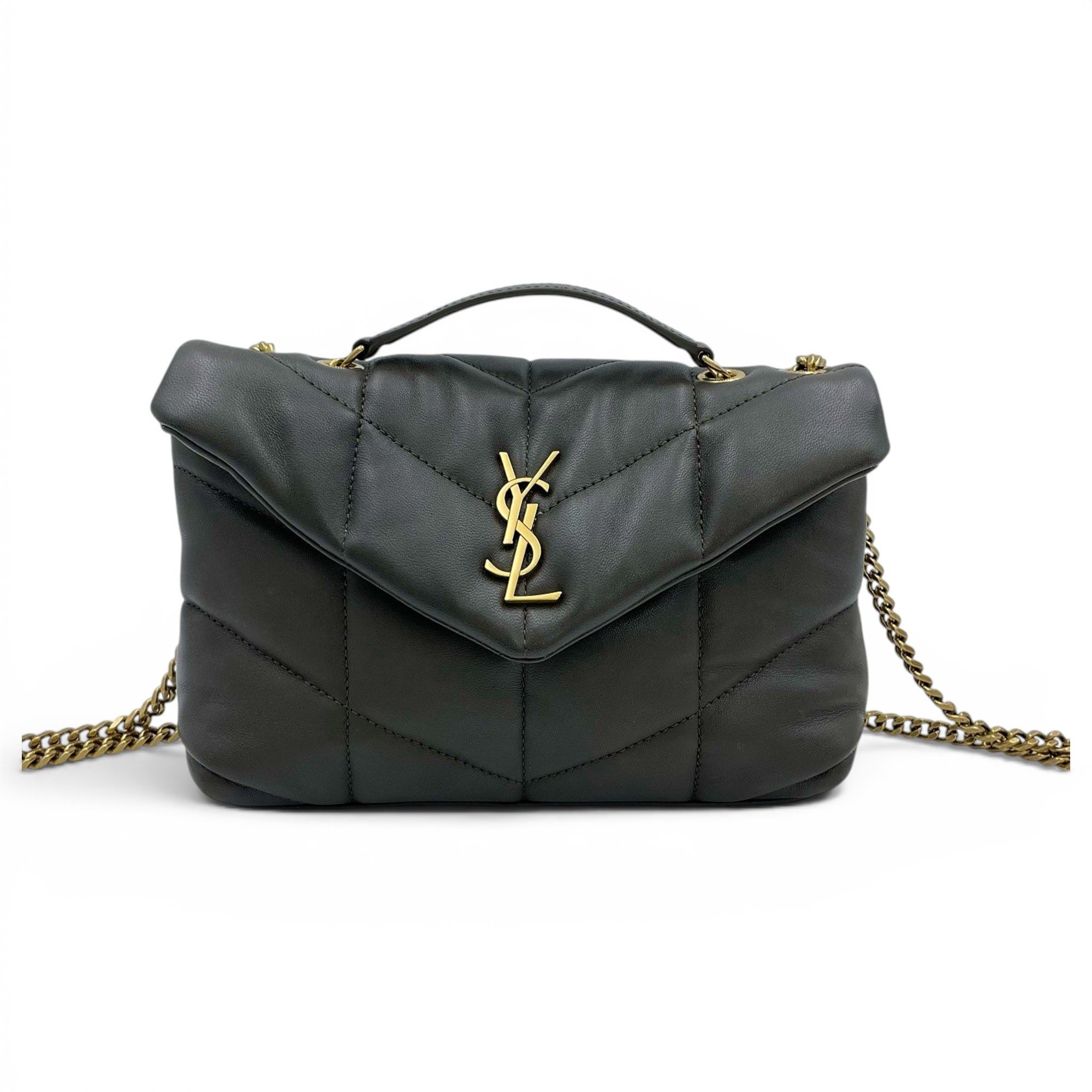 Loulou Puffer leather handbag
