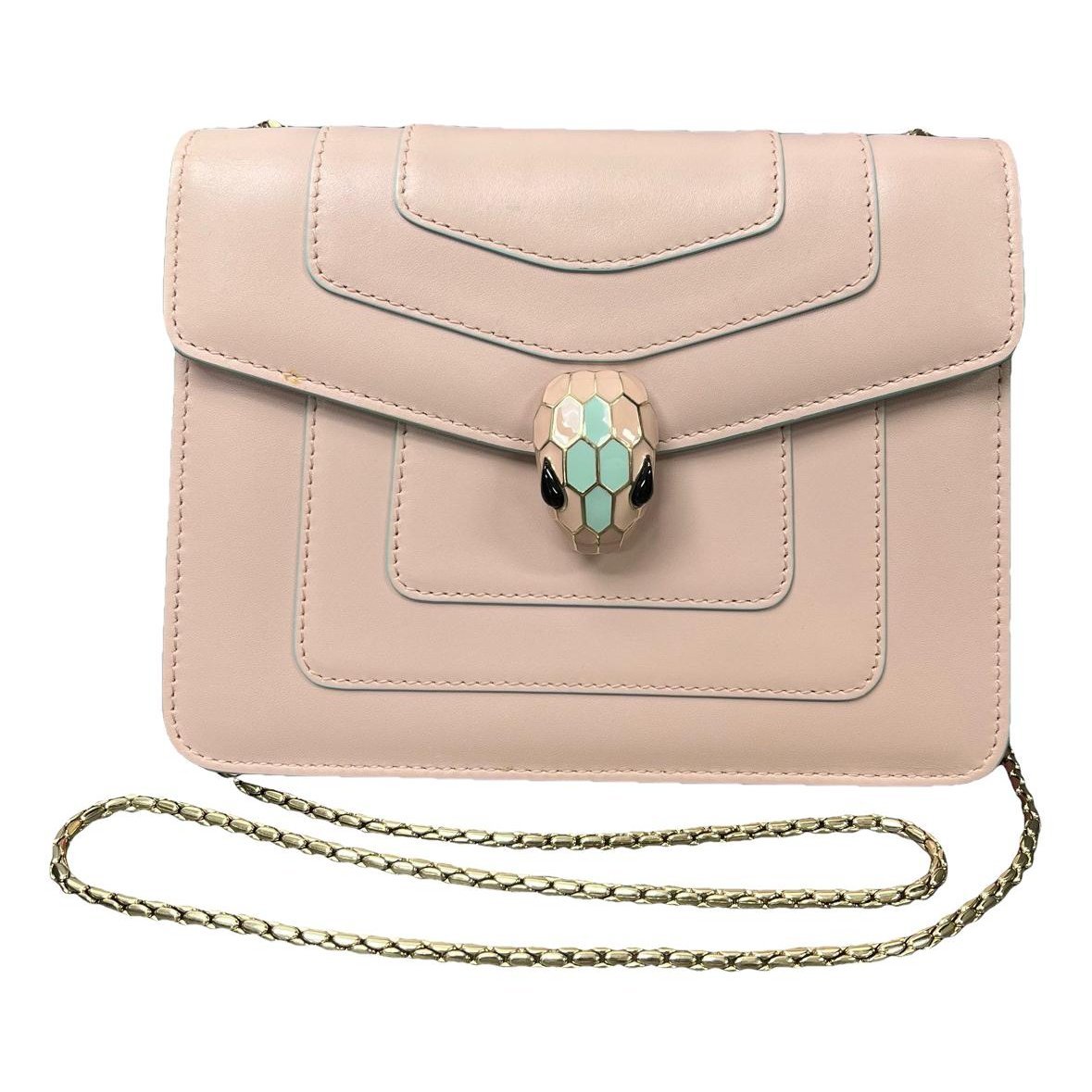 Bvlgari Serpenti leather crossbody bag
