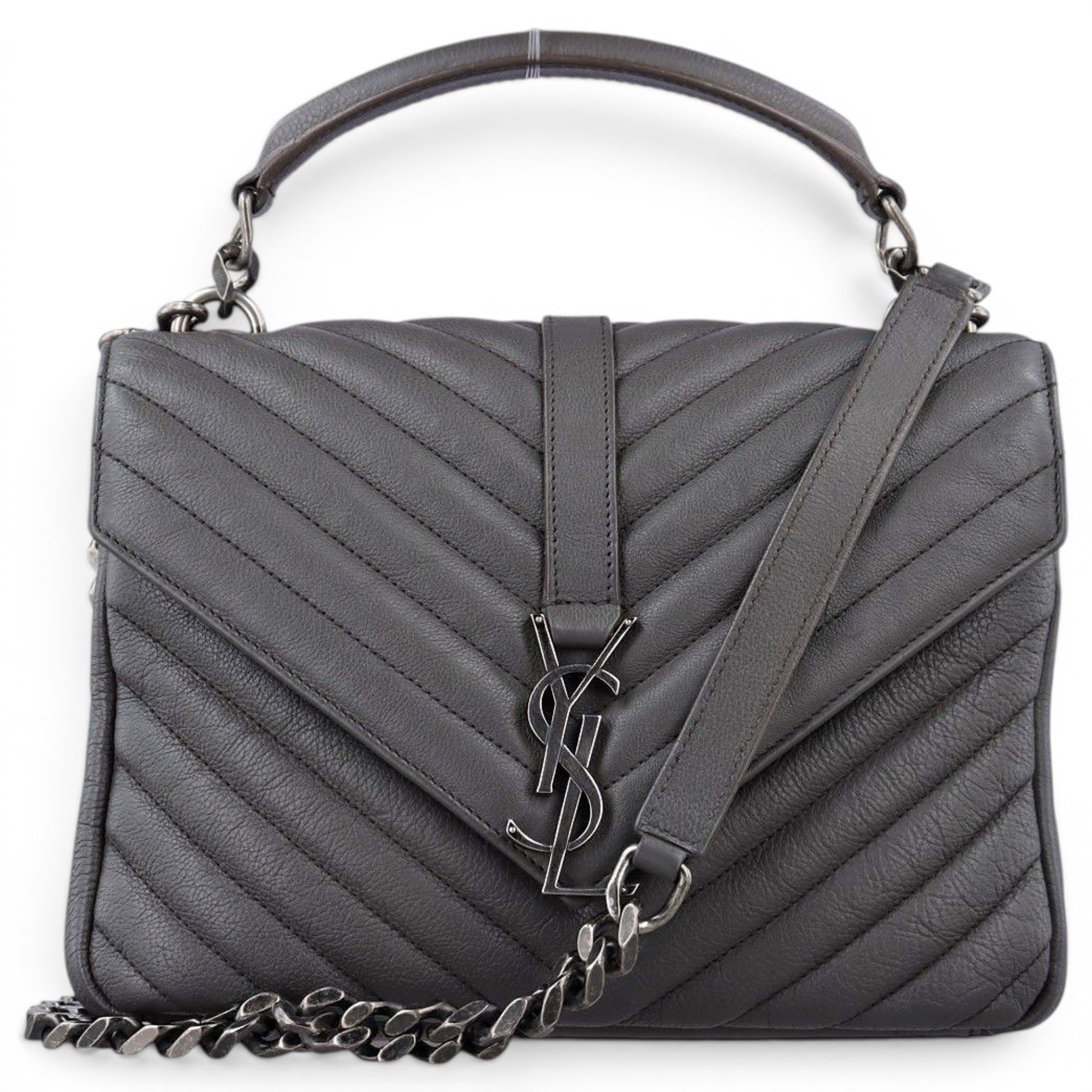 Saint Laurent Carré cloth handbag