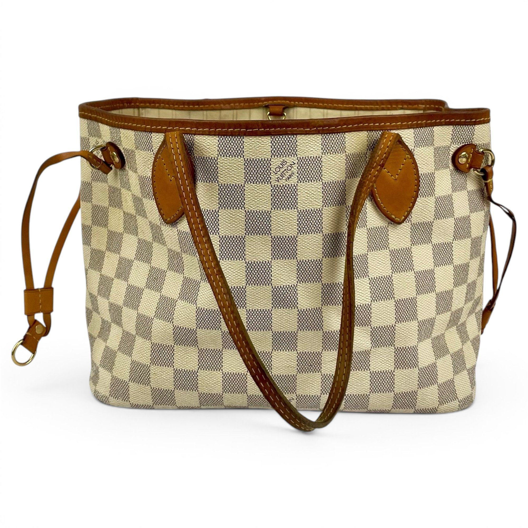 Neverfull leather tote