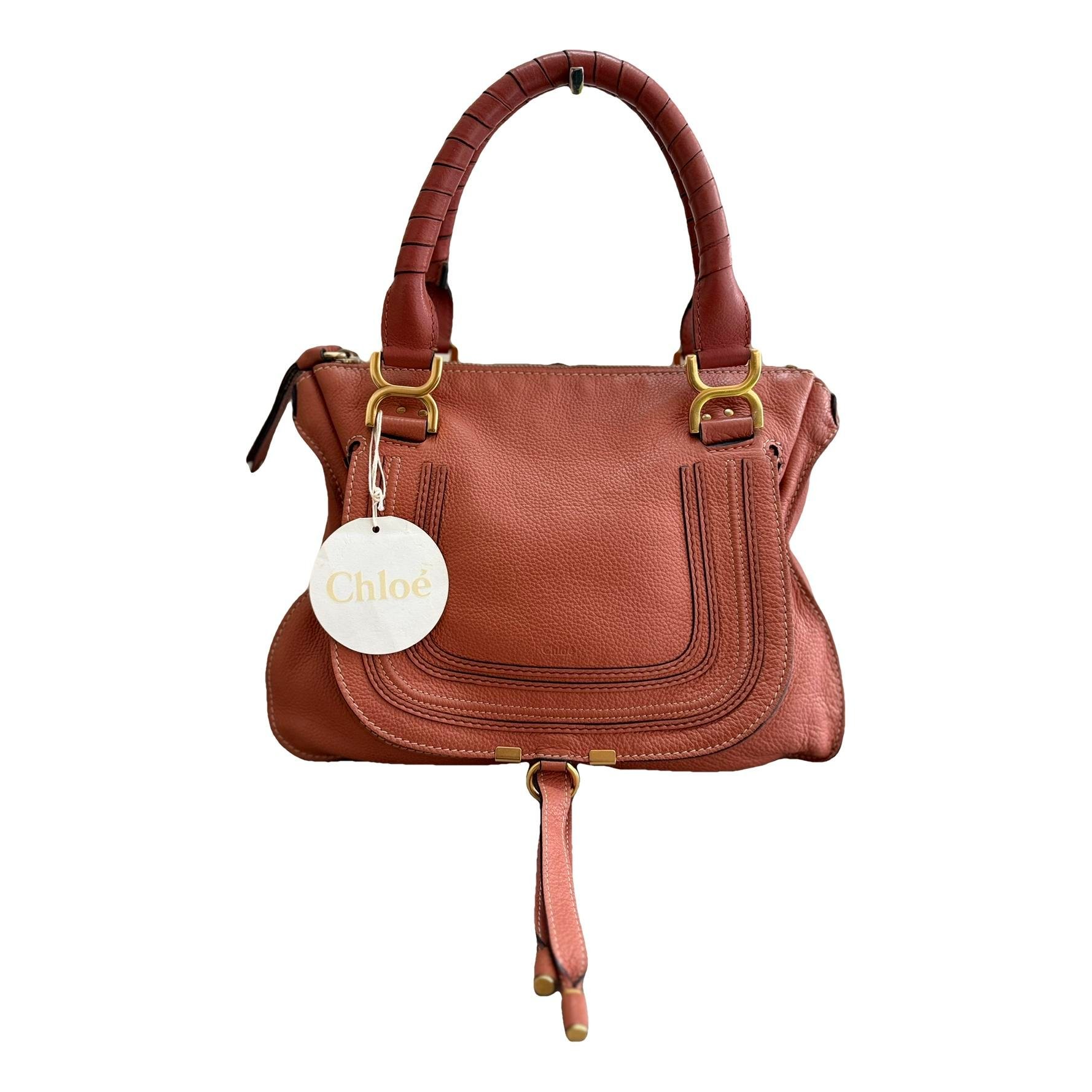 Marcie leather handbag