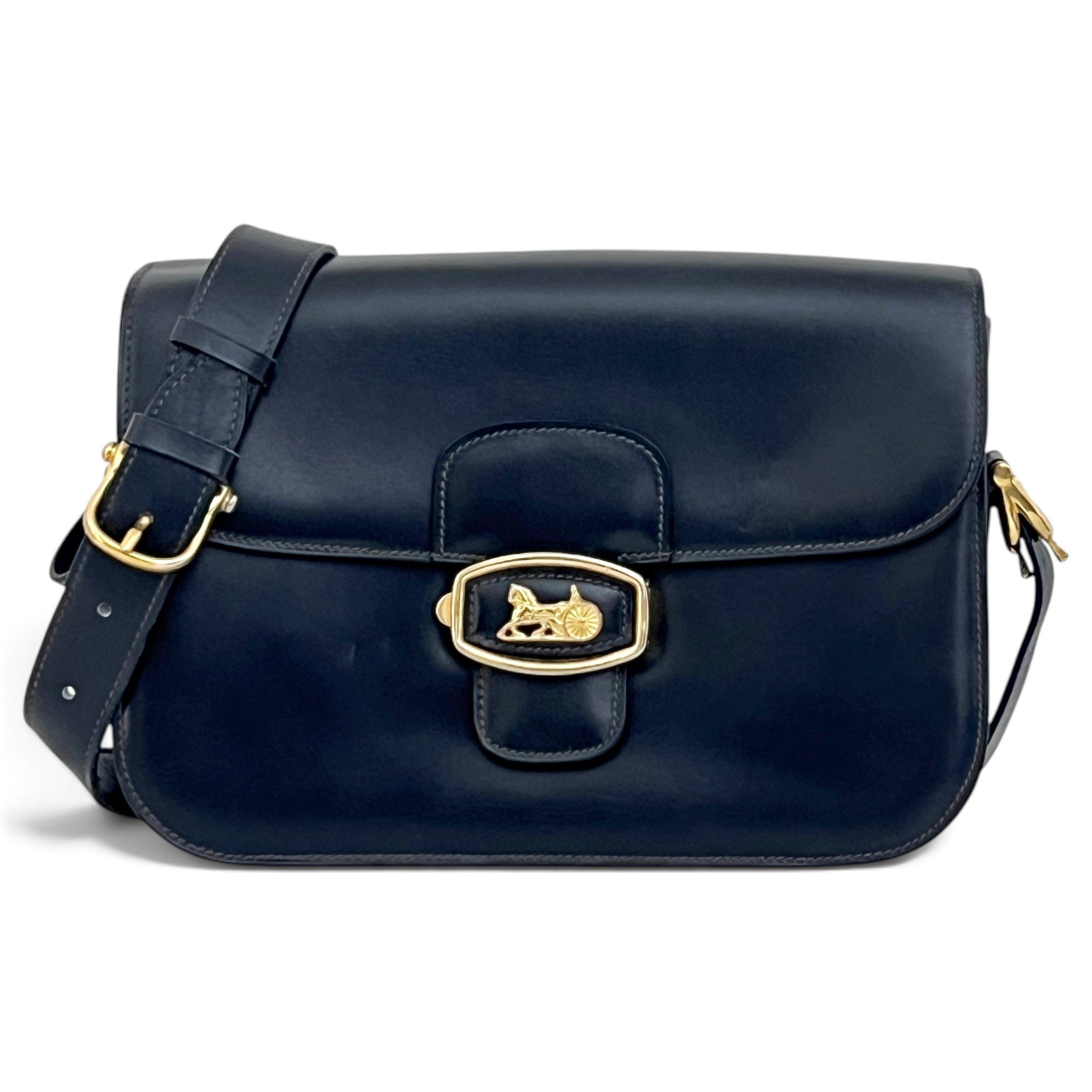 Triomphe leather handbag