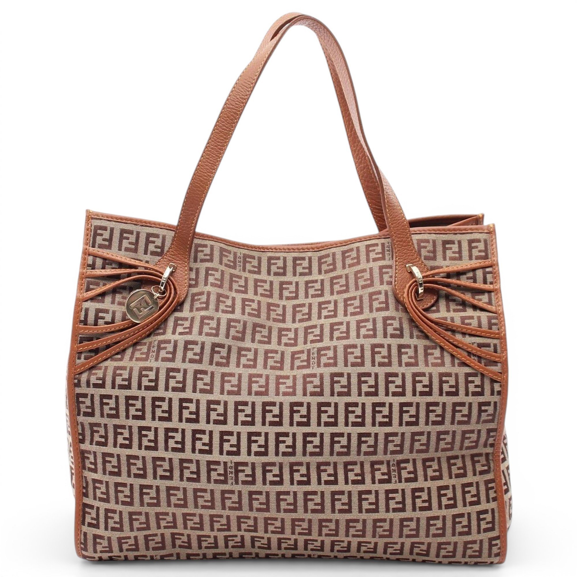 Leather tote