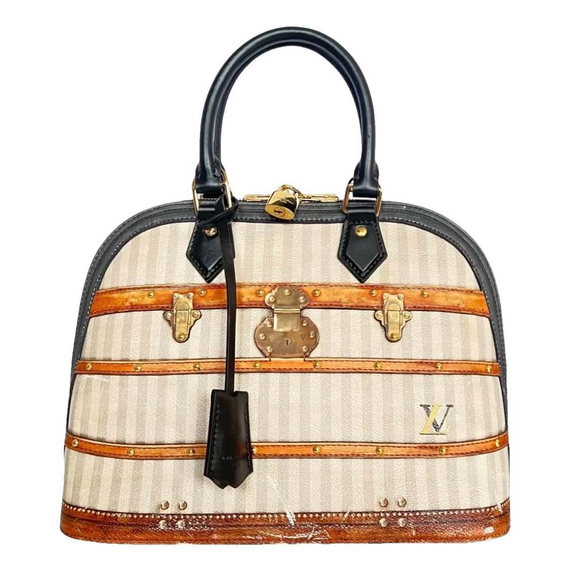Alma patent leather handbag