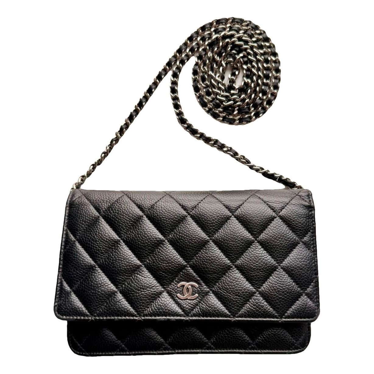 Wallet On Chain Timeless/Classique leather crossbody bag
