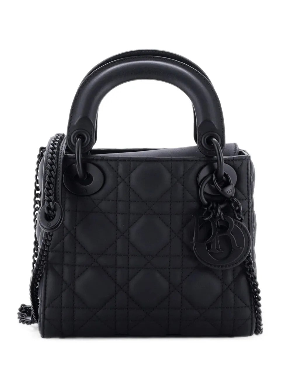 Dior Ultra Matte Lady Dior Chain Bag Cannage Quilt Calfskin Mini shoulder bag