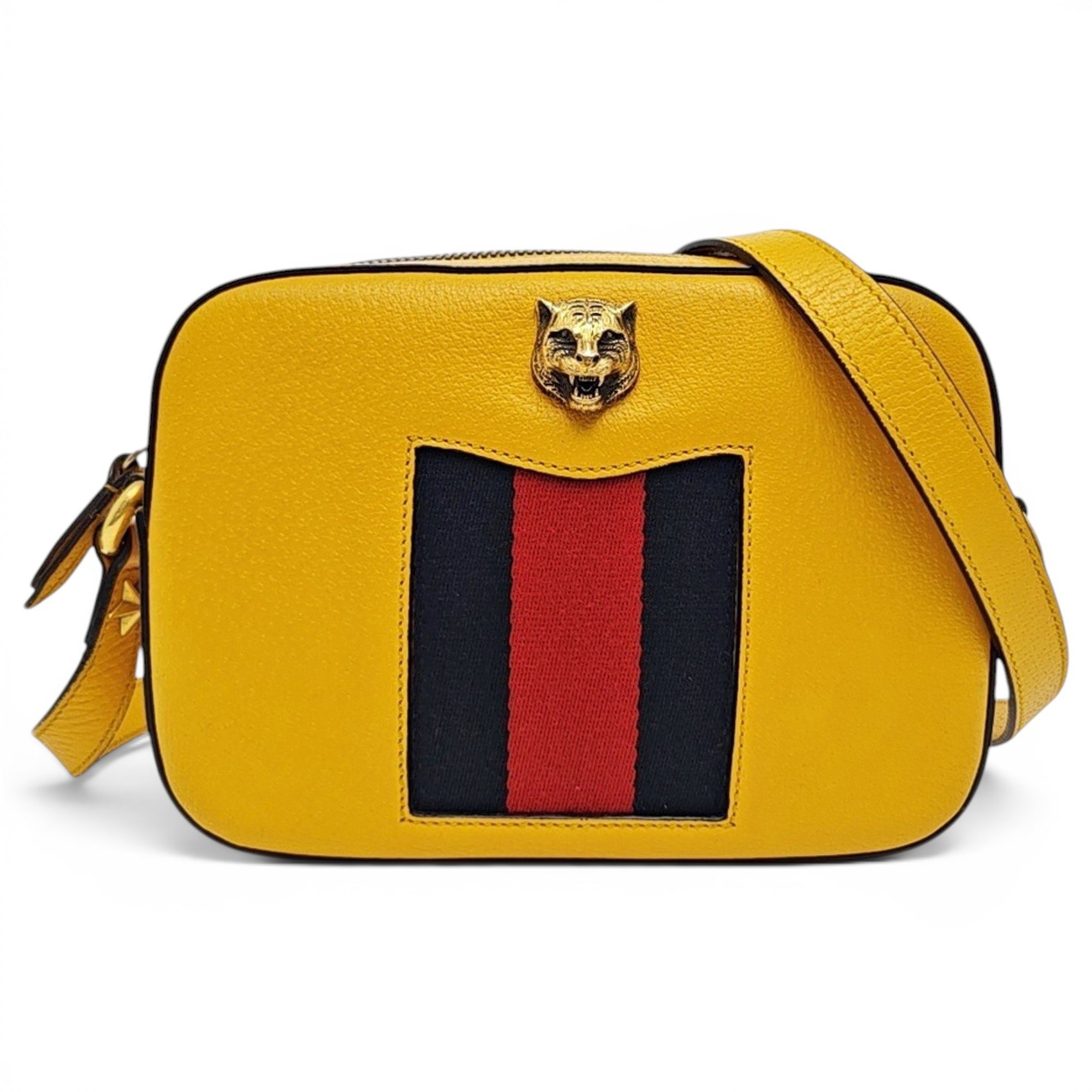 Animalier leather handbag