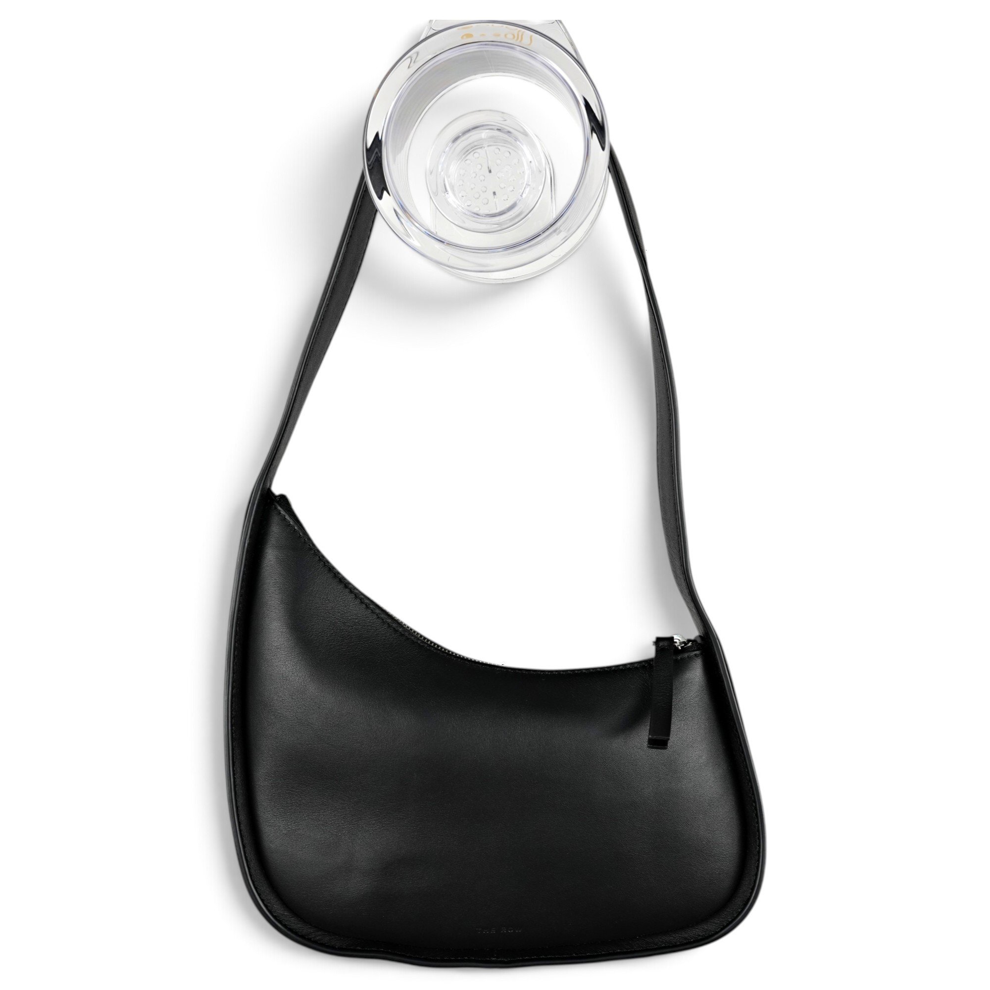Half Moon leather handbag