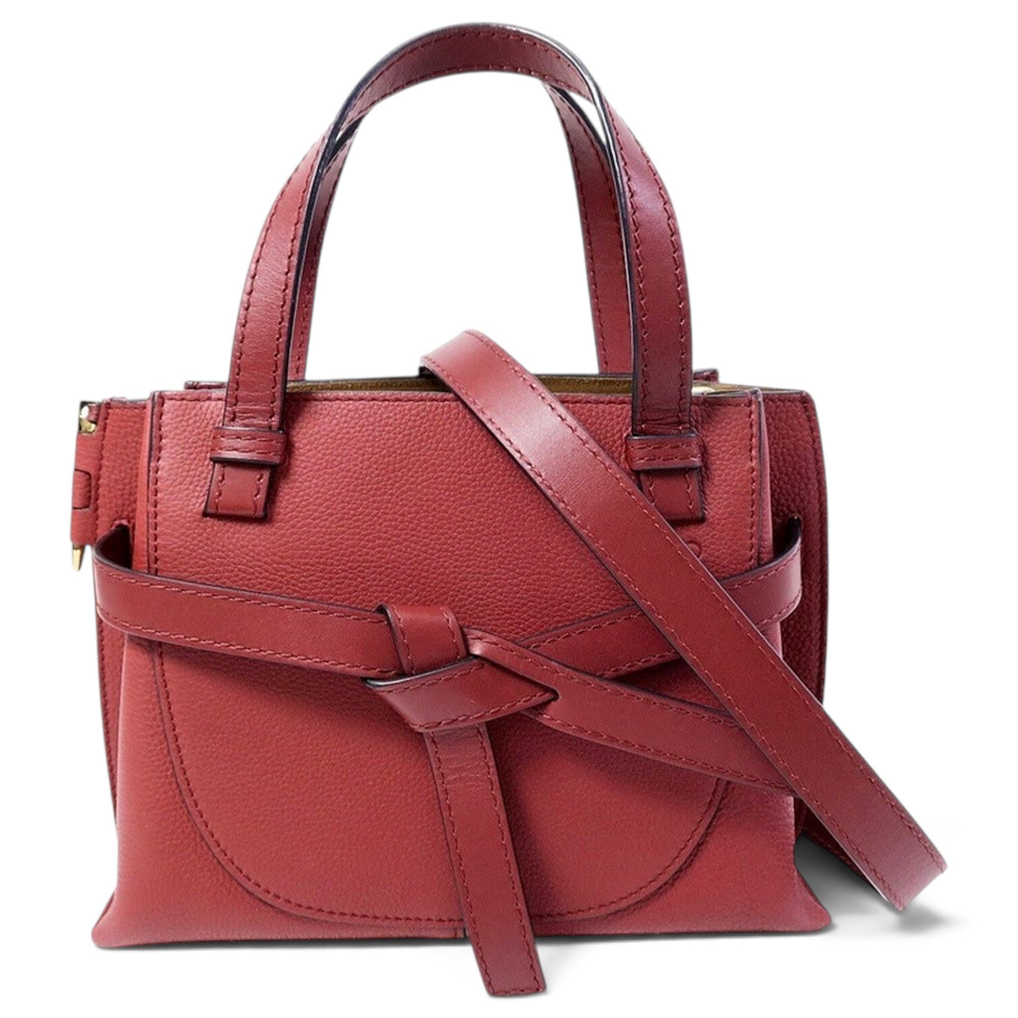 Loewe Gate Top Handle leather handbag
