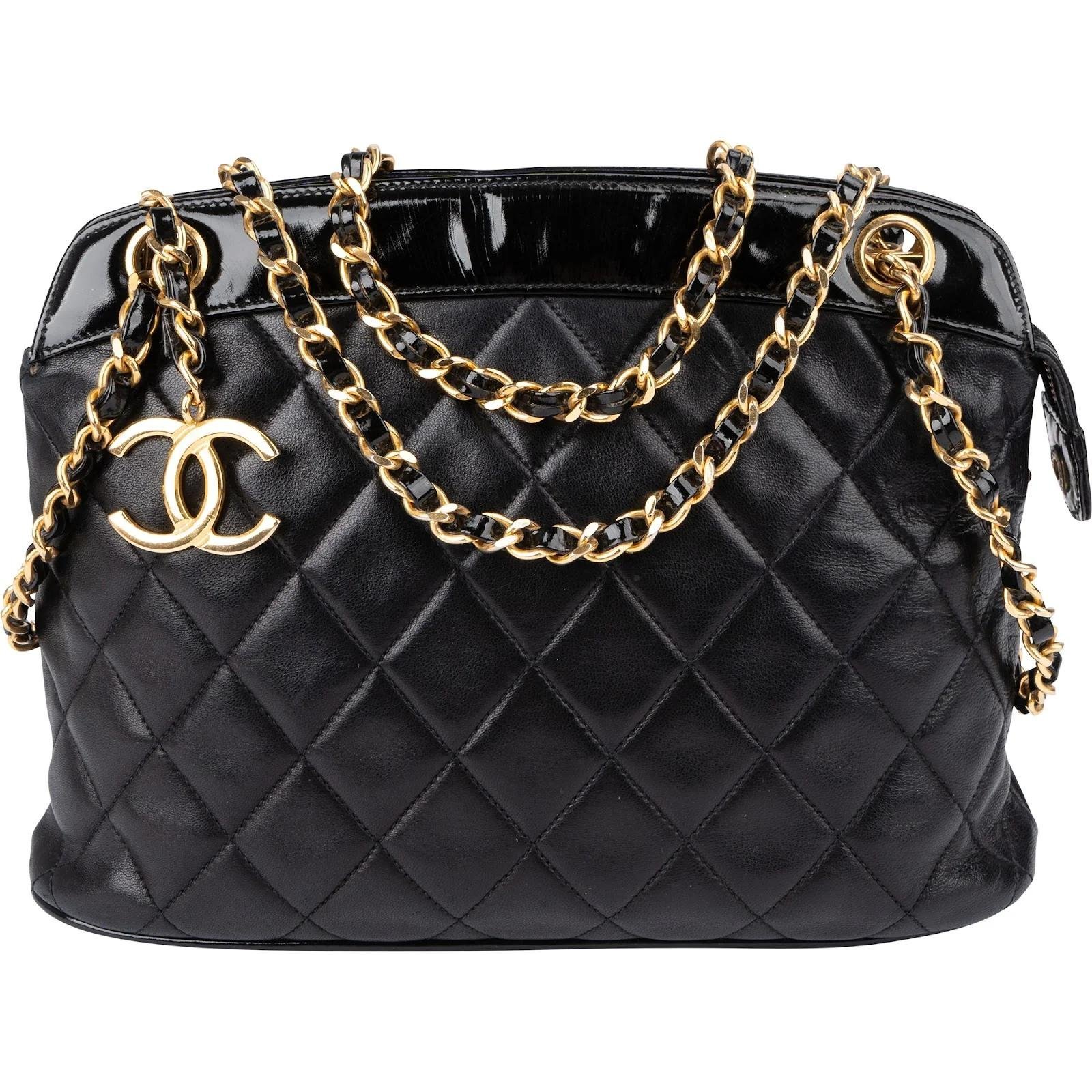 Mademoiselle leather handbag