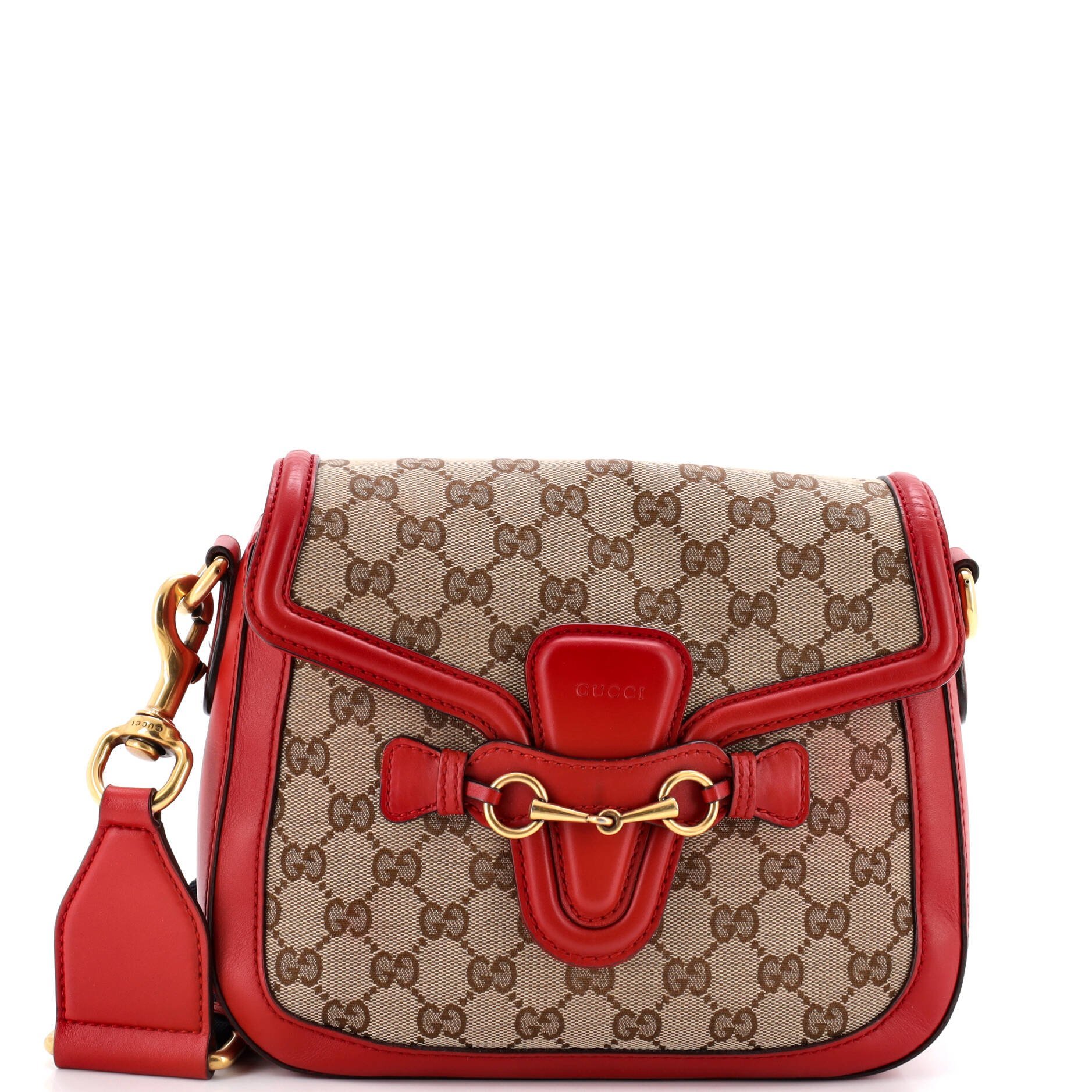 Lady Web leather handbag