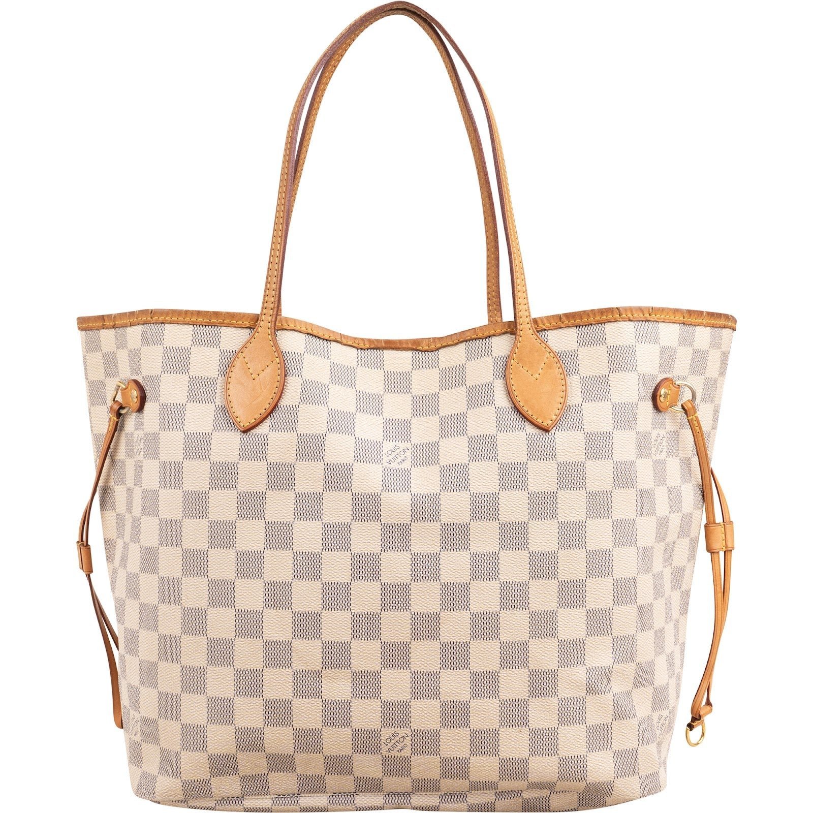 Louis Vuitton Neverfull leather handbag