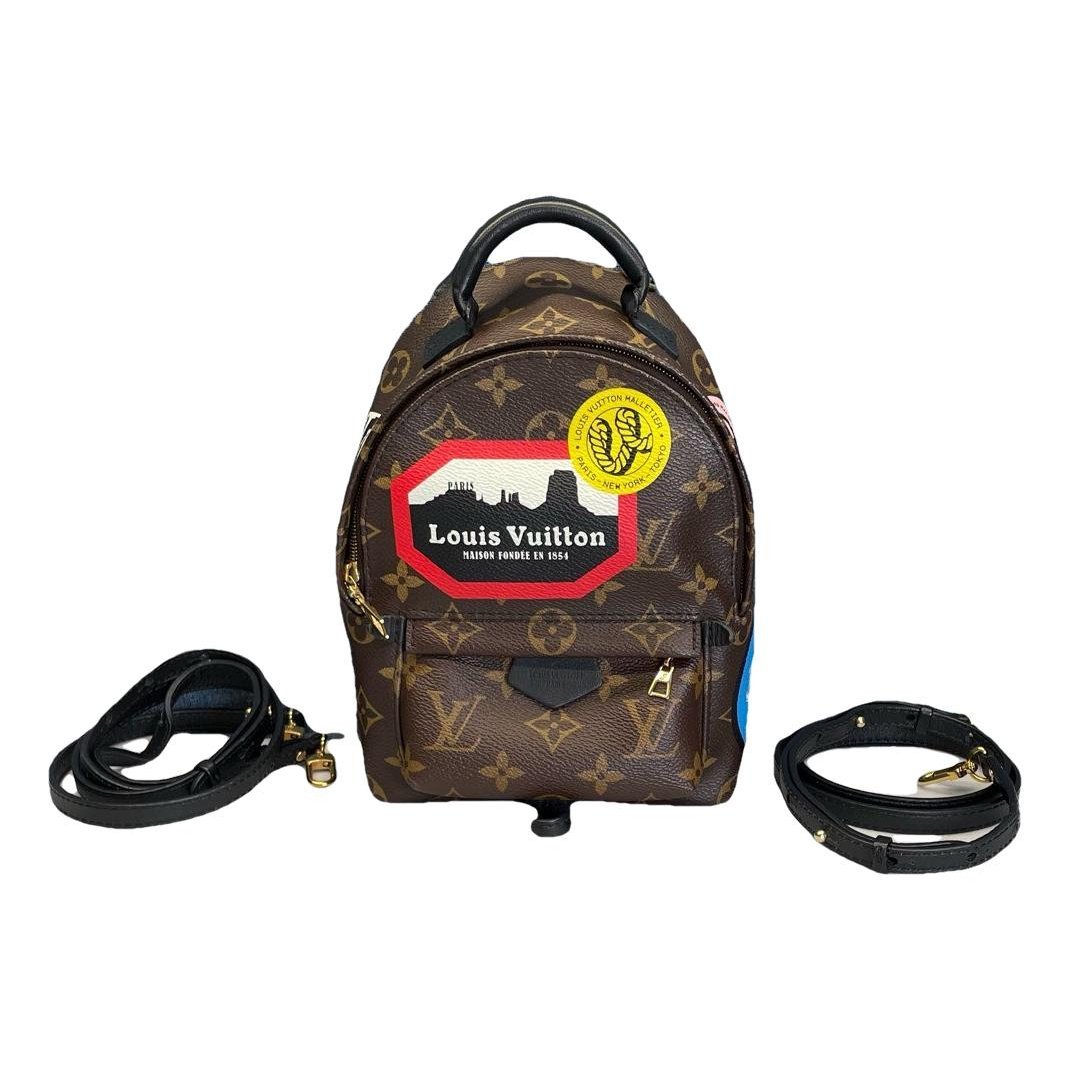 Palm Springs leather backpack