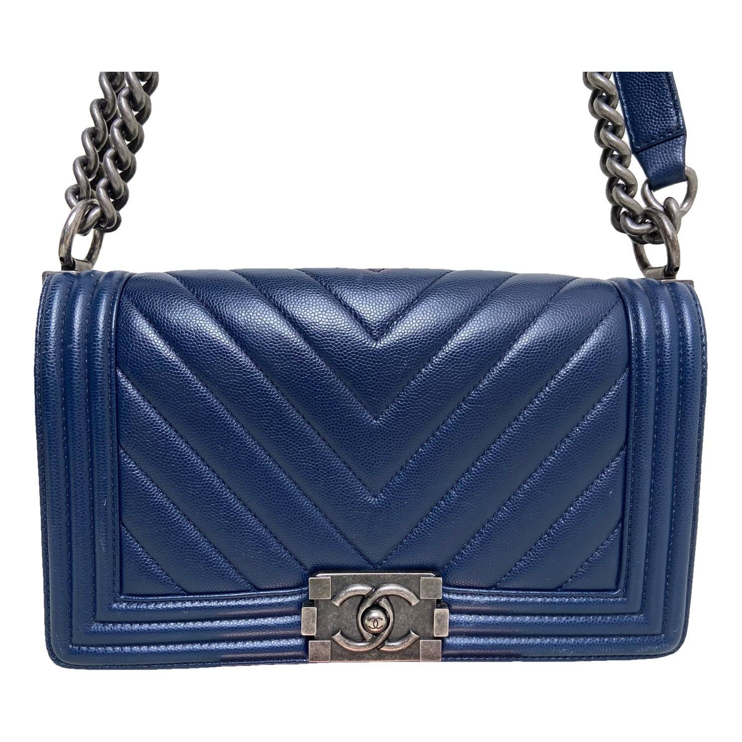 Boy leather crossbody bag