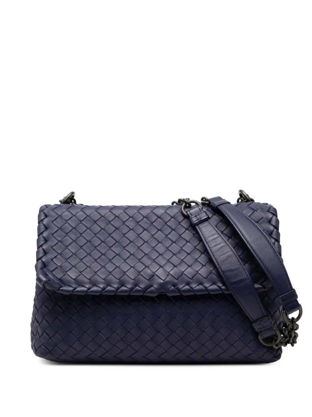 2012-2026 Small Nappa Intrecciato Olimpia crossbody bag