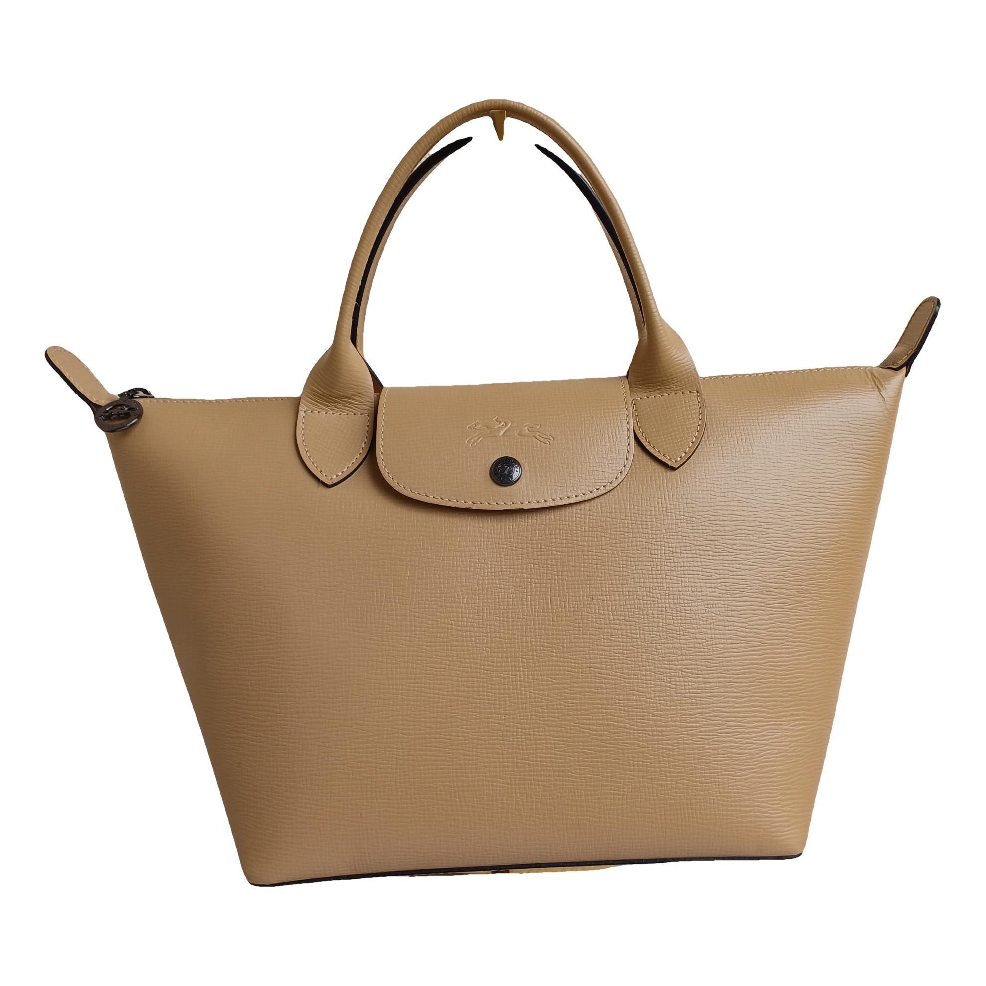 Pliage leather tote
