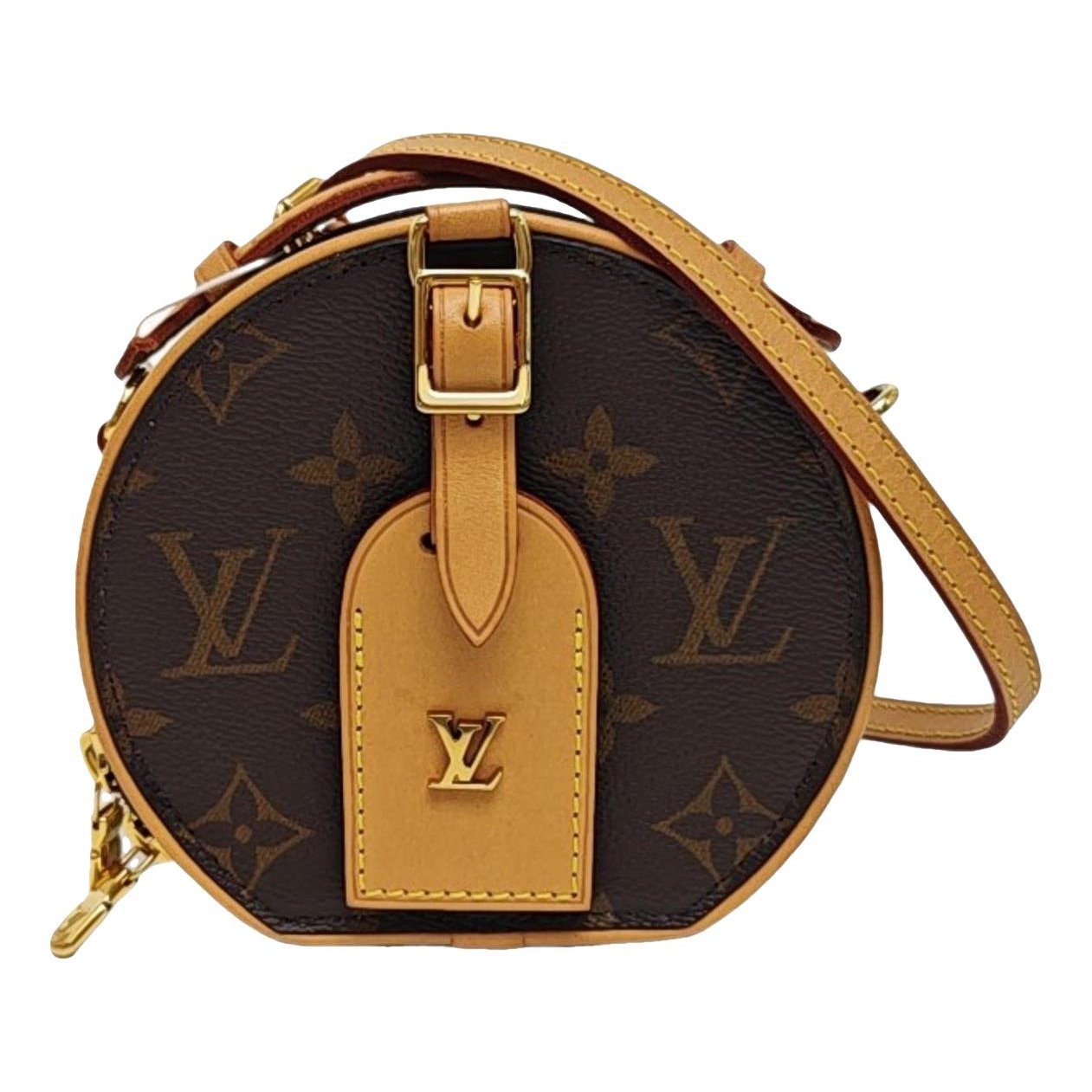 Micro boite chapeau leather handbag