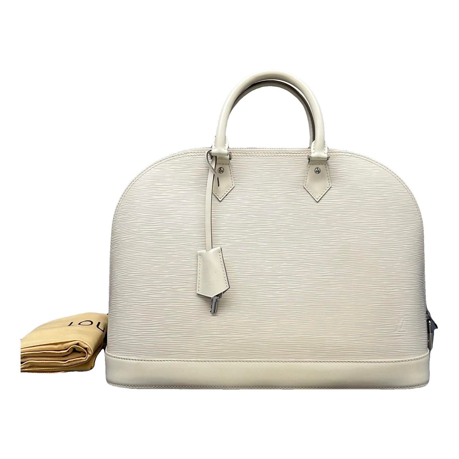 Alma leather handbag