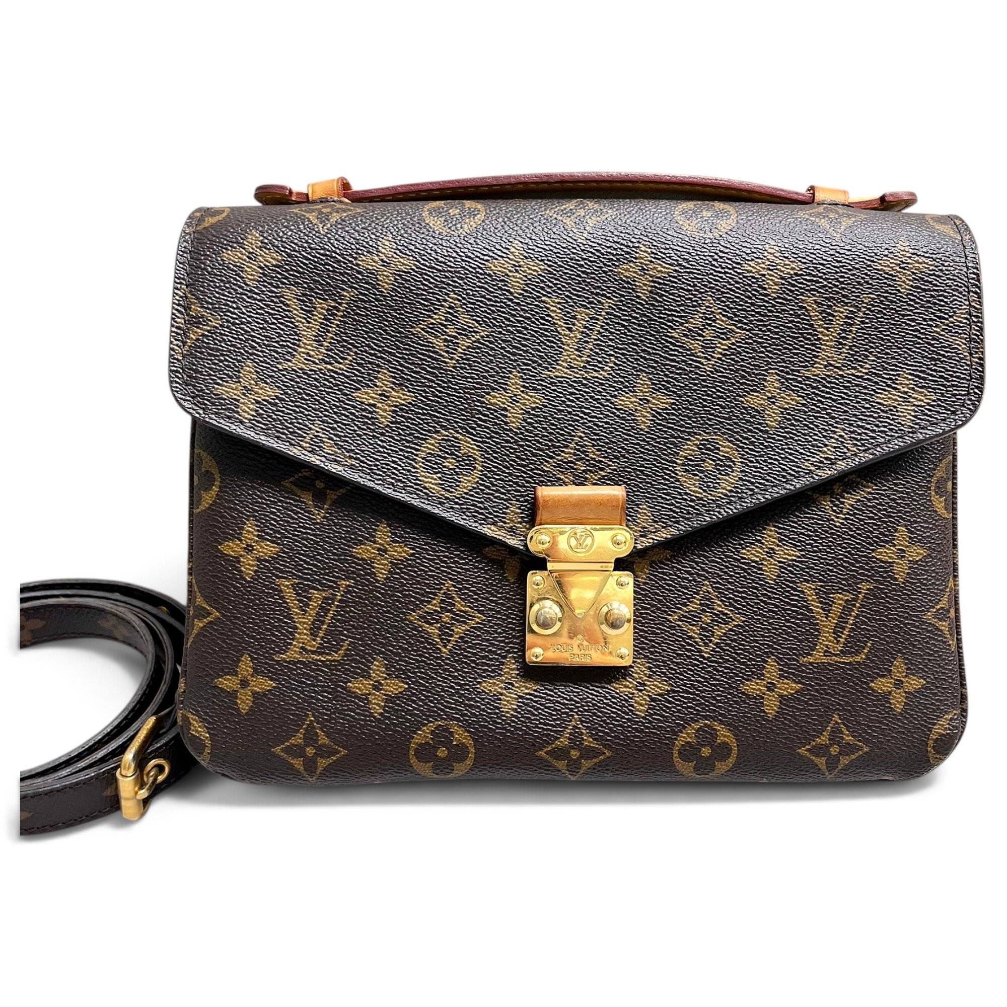 Metis leather handbag