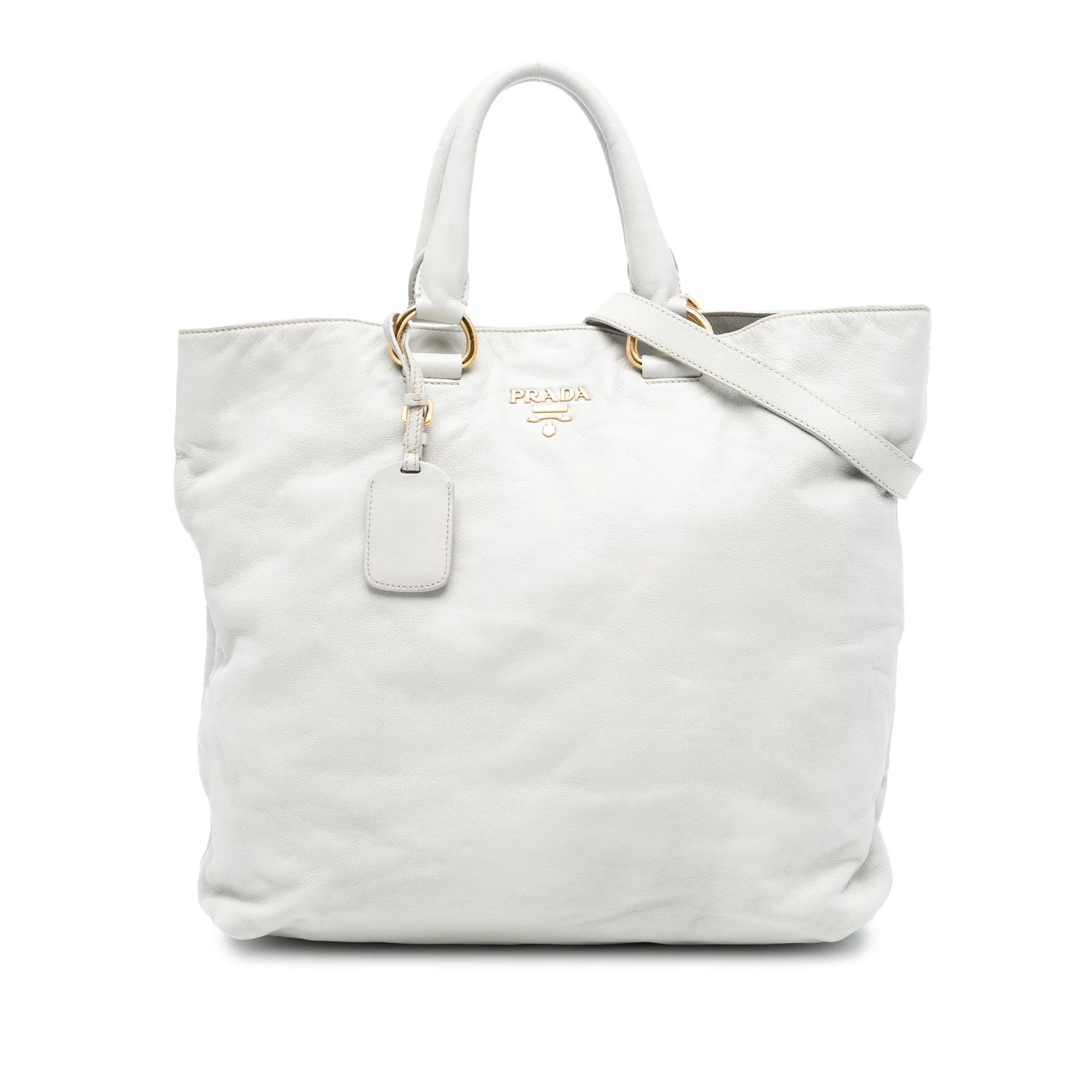 Soft leather satchel