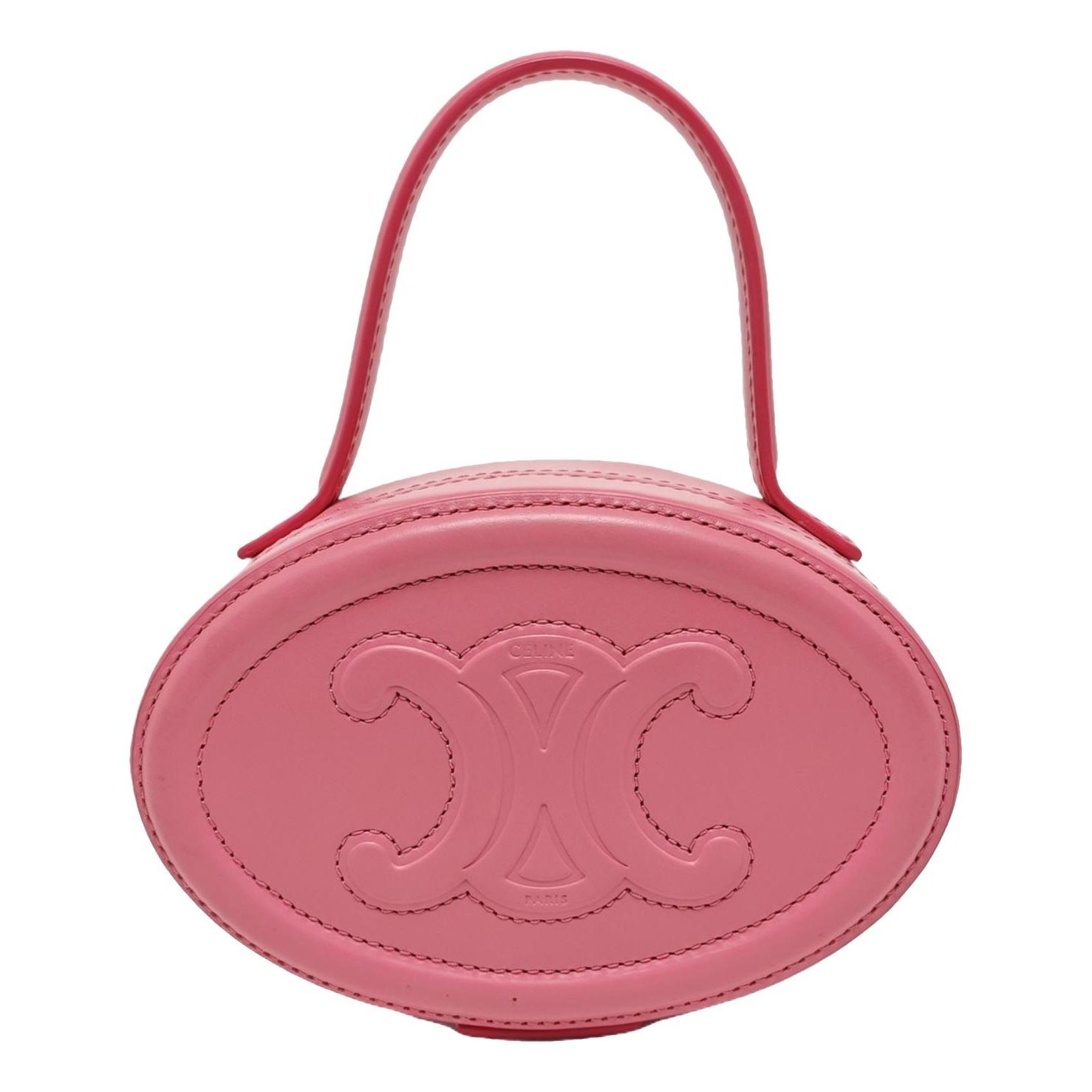 Triomphe leather handbag