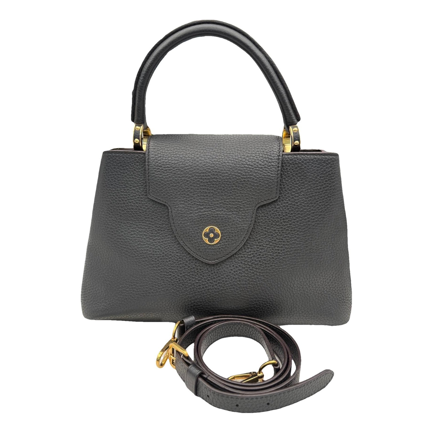 Capucines leather handbag