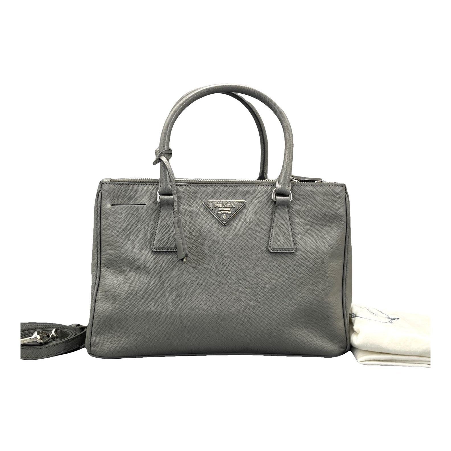 Galleria leather handbag